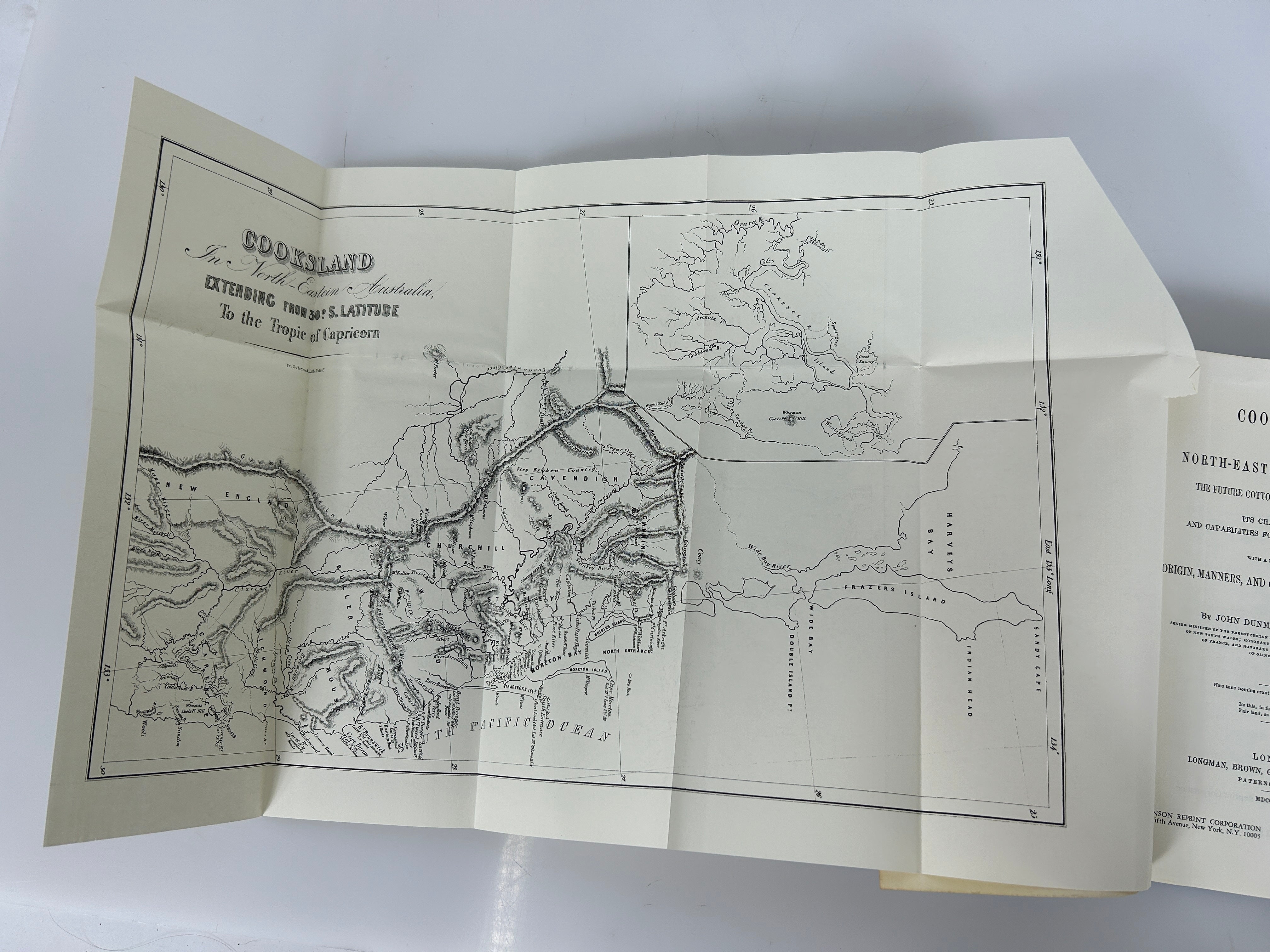 Cooksland in North-Eastern Australia John Lang 1970 1st Reprint Ex-Library HC