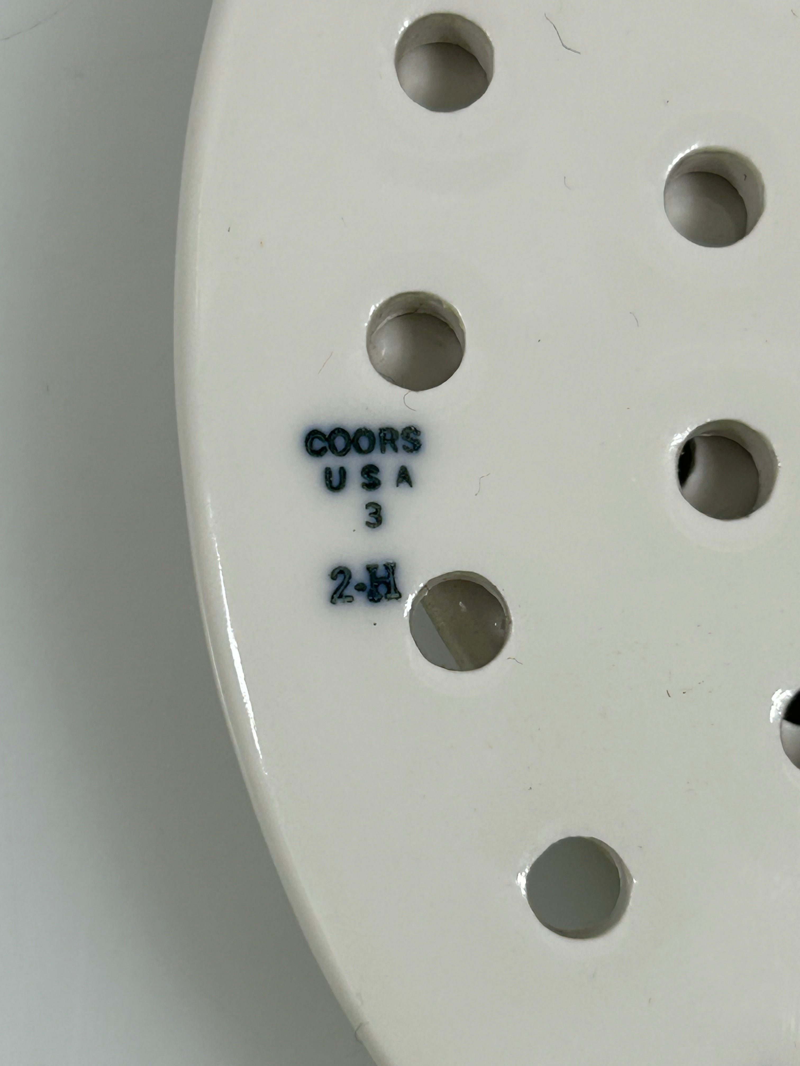Coors 5.5" Desiccator Plate (4 Pieces)