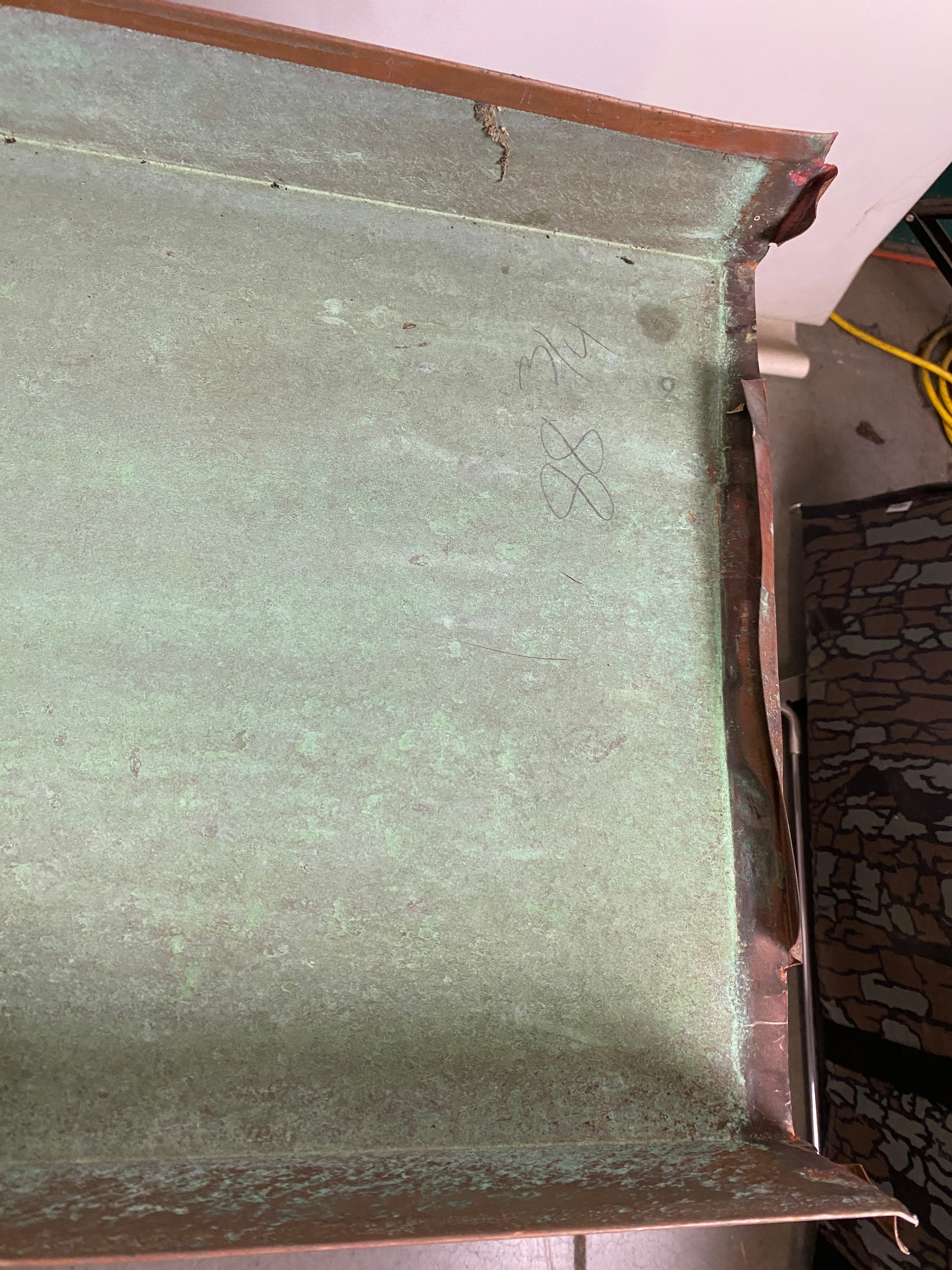 Copper Flashing Panel #2