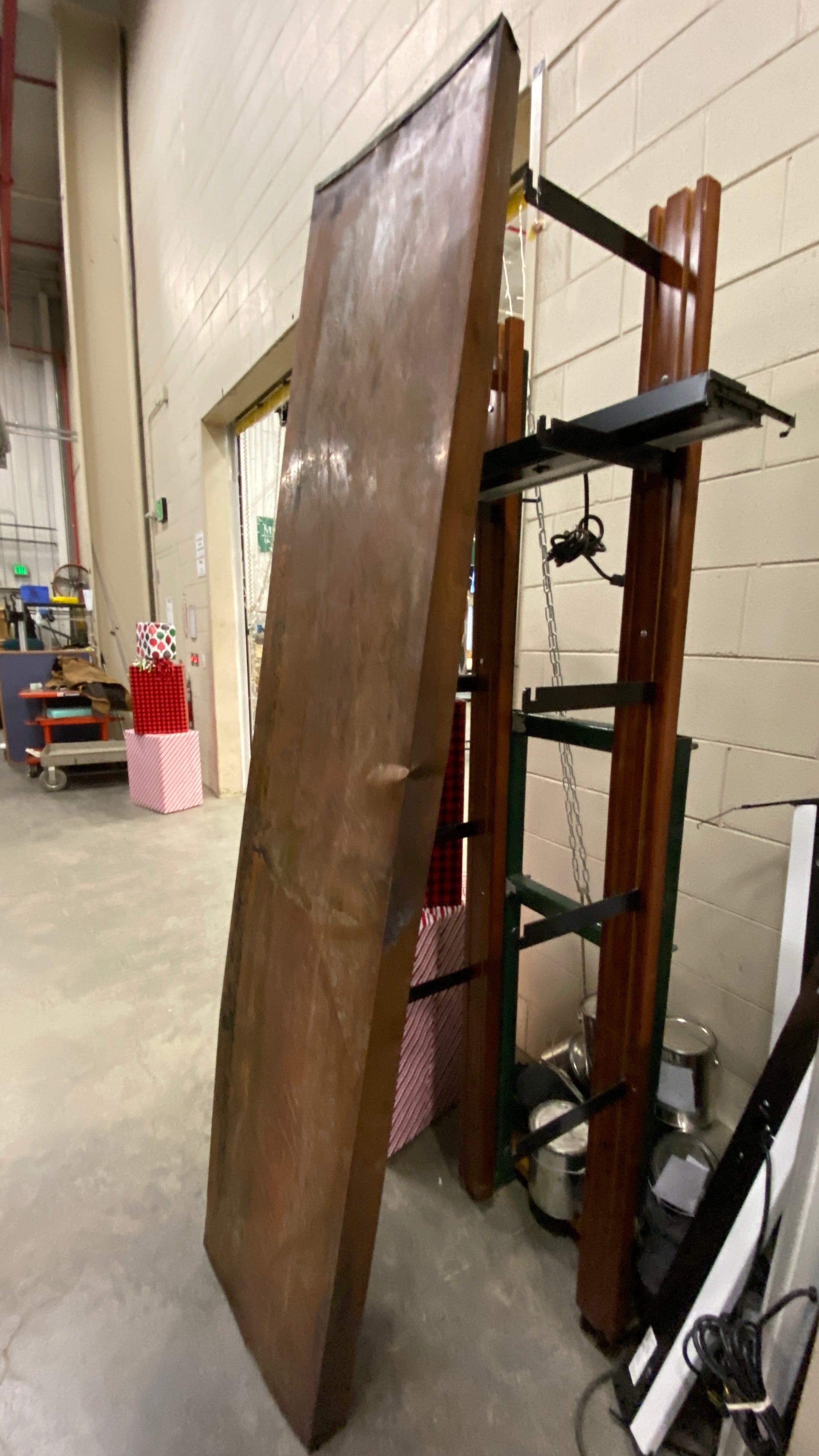 Copper Flashing Panel