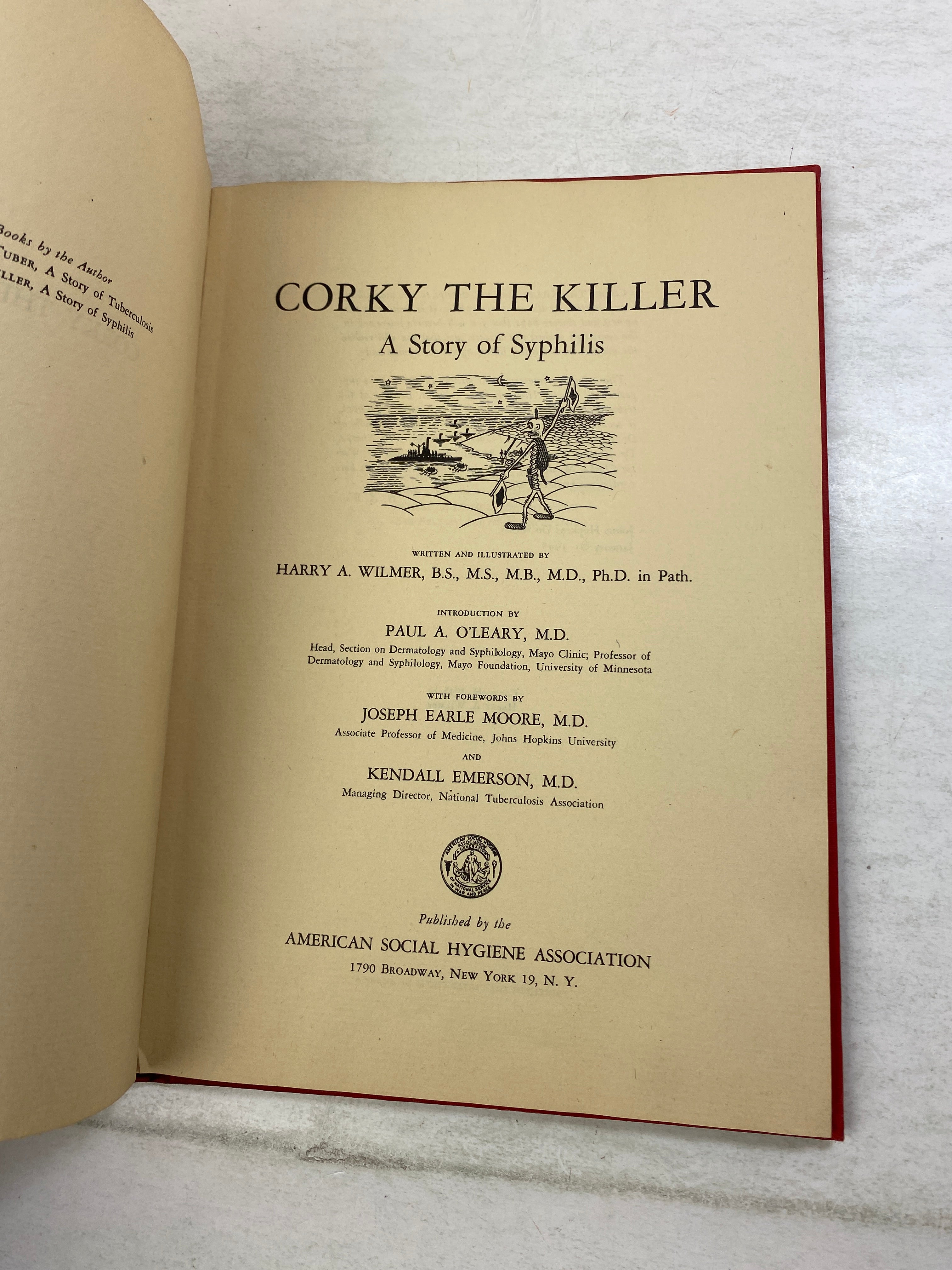 Corky the Killer Harry Wilmer Tuberculosis 1945