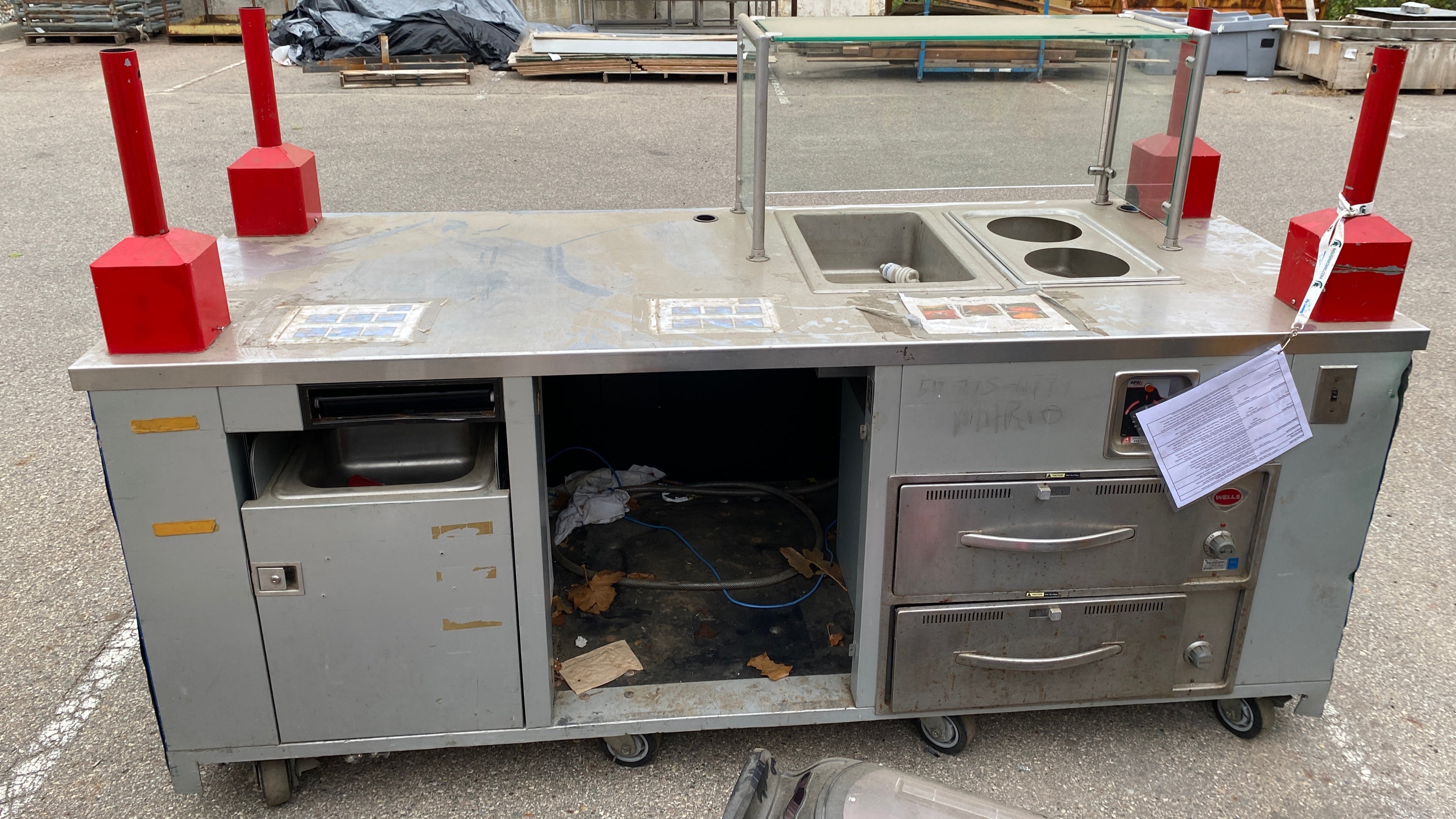 Corsair Display Systems Inc Walking Taco Stand (2 Piece Set)