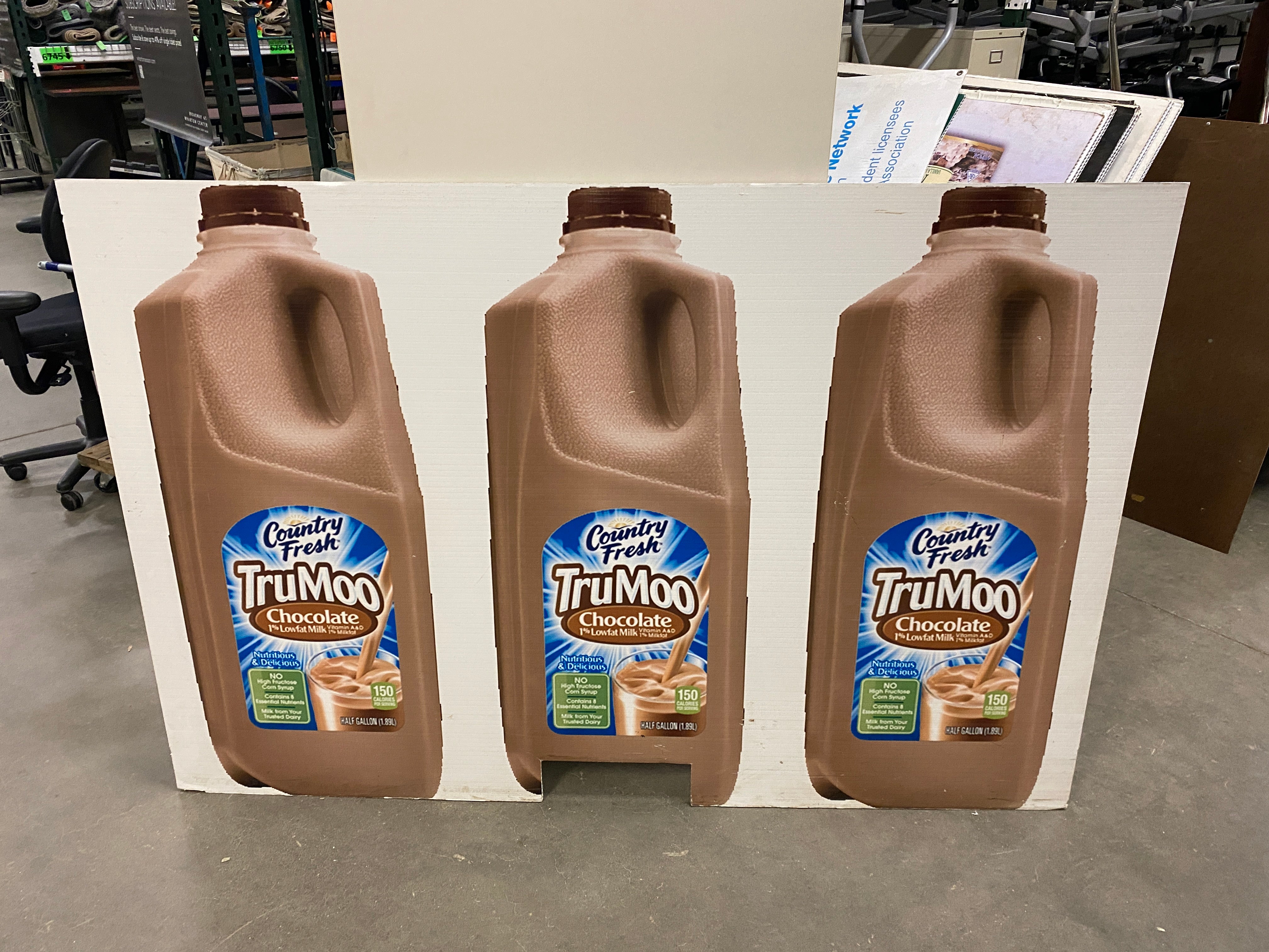 "Country Fresh" TruMoo Corrugated Sign