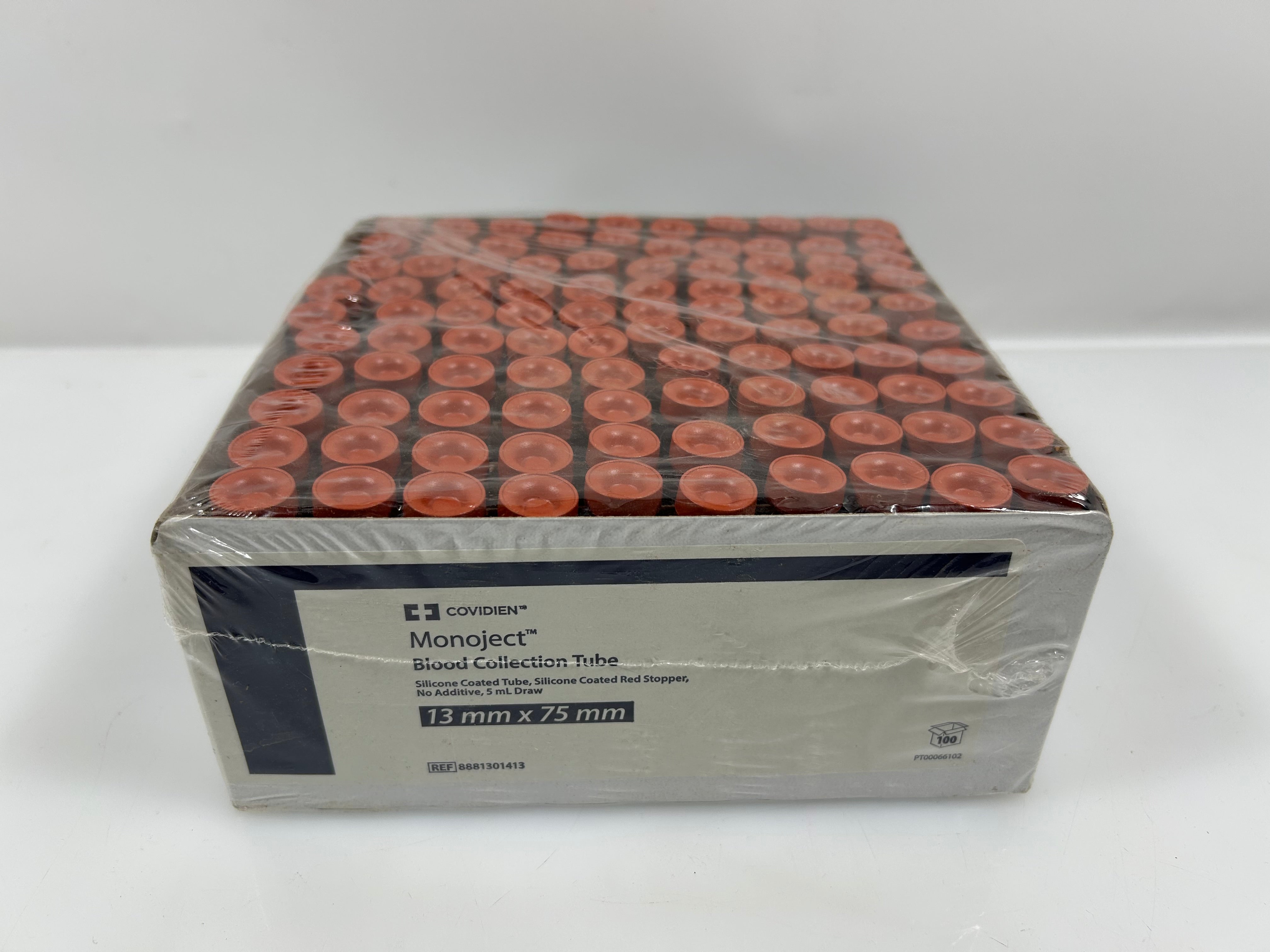 Covidien Monoject Blood collection Tubes 13mm x 75mm (100qty)