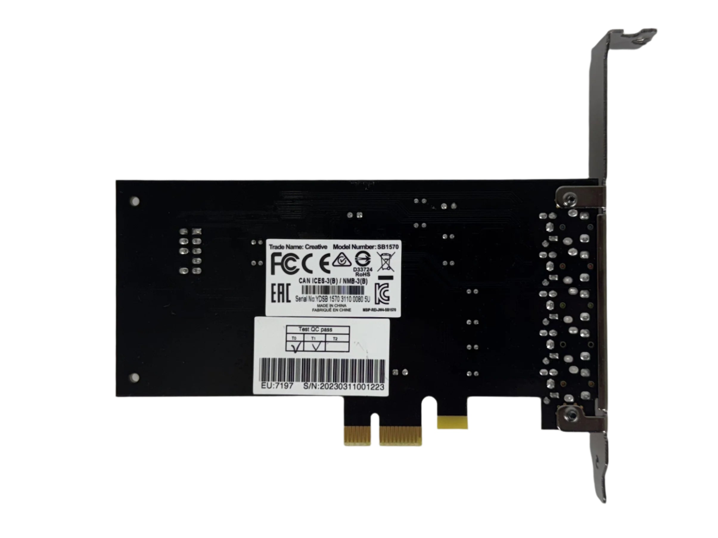 Creative SoundBlaster SB1570 Sound Card PCIe
