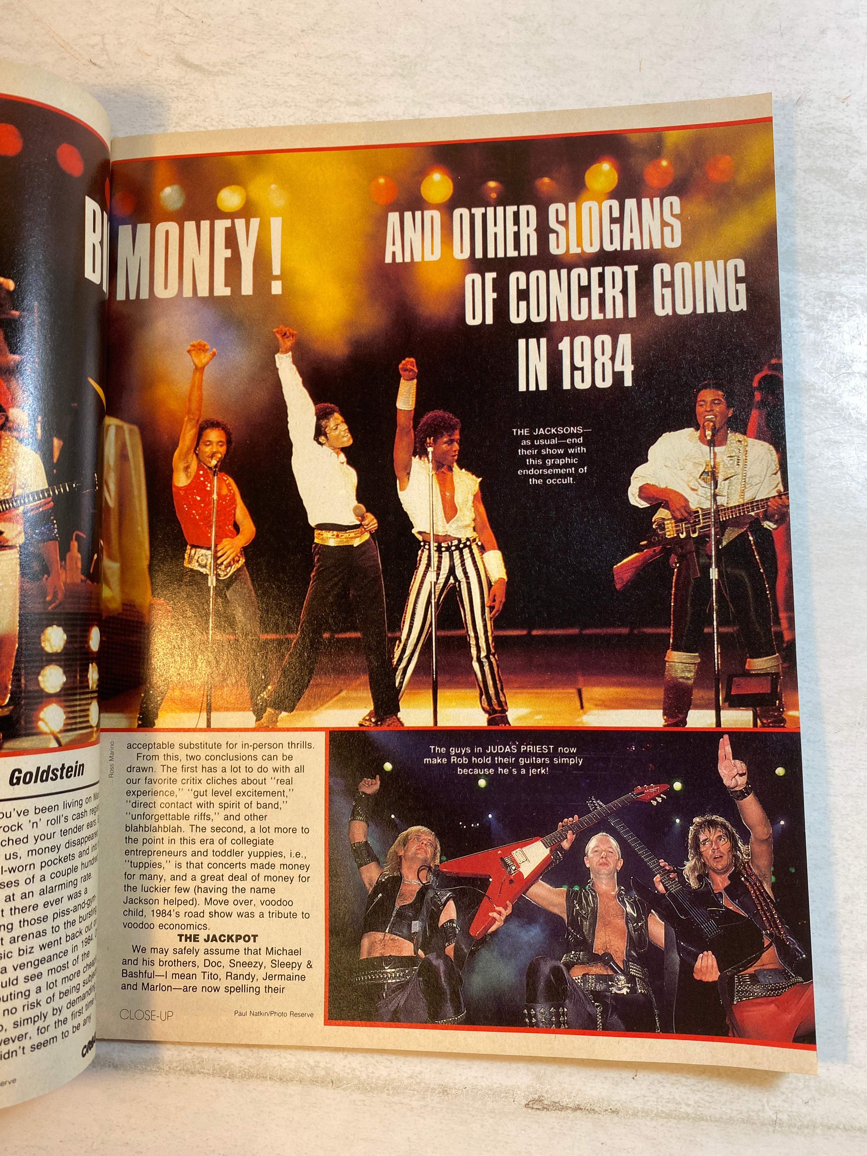 Creem Close Up February 1985 Prince Ratt Springsteen Van Halen