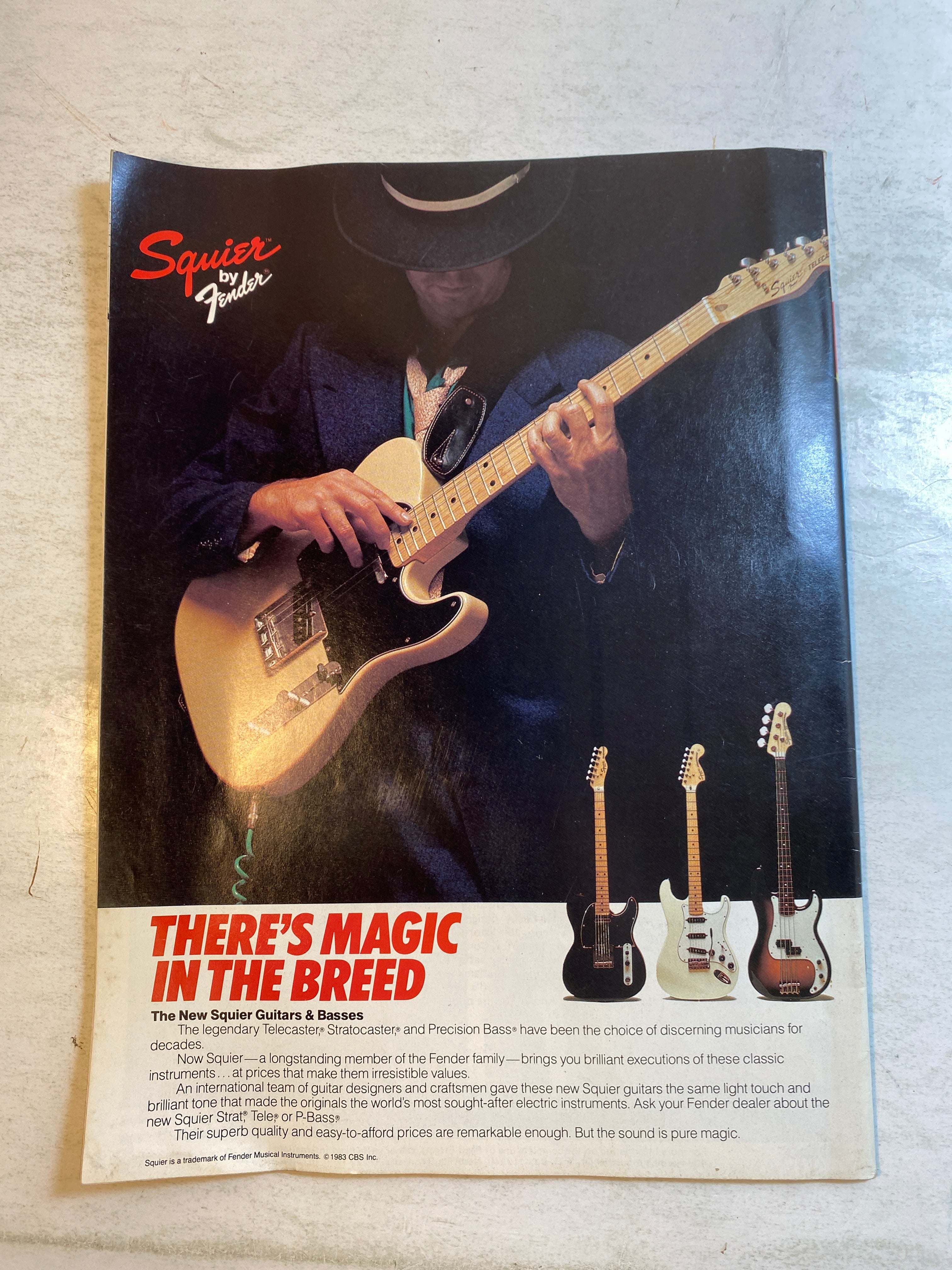 Creem Magazine February 1984 Mick Jagger