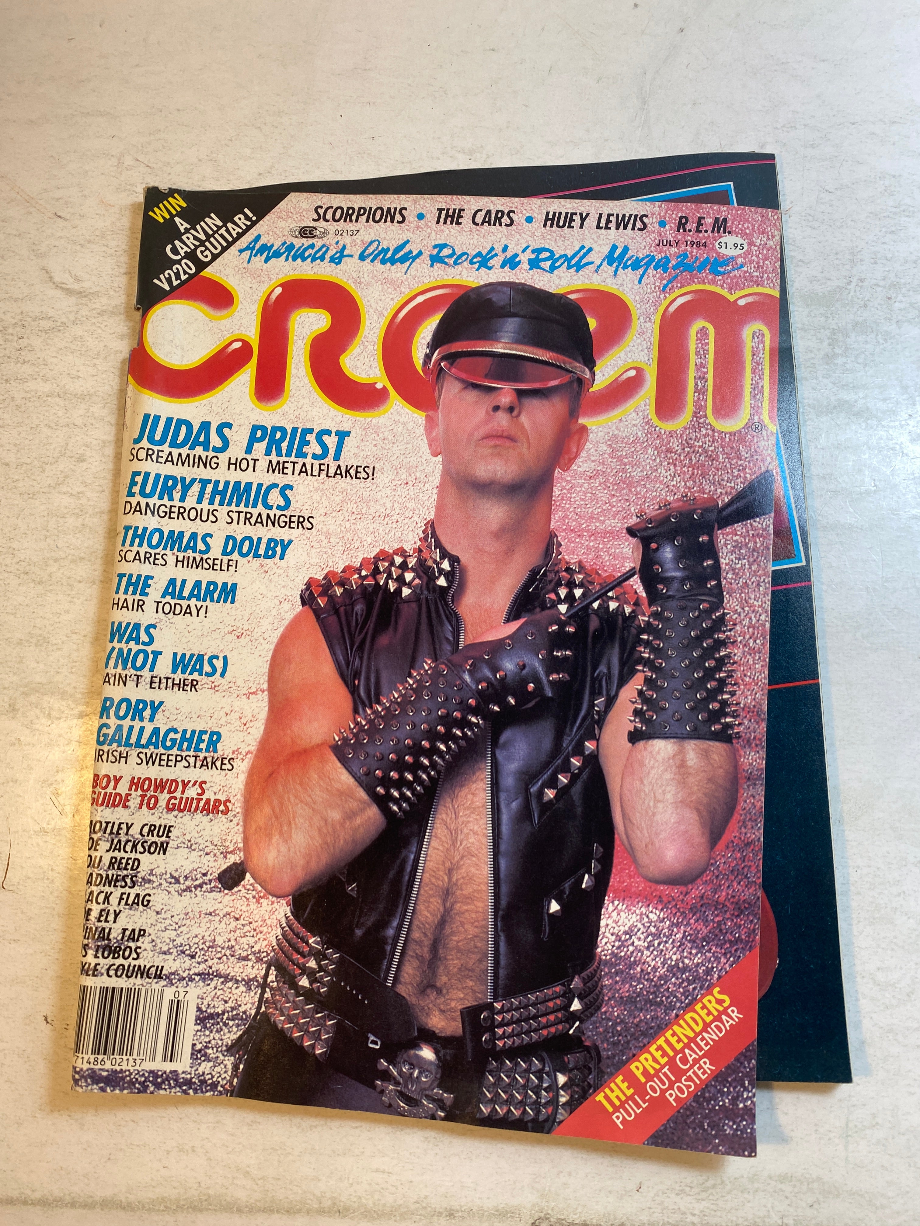 Creem Magazine July 1984 Judas Priest