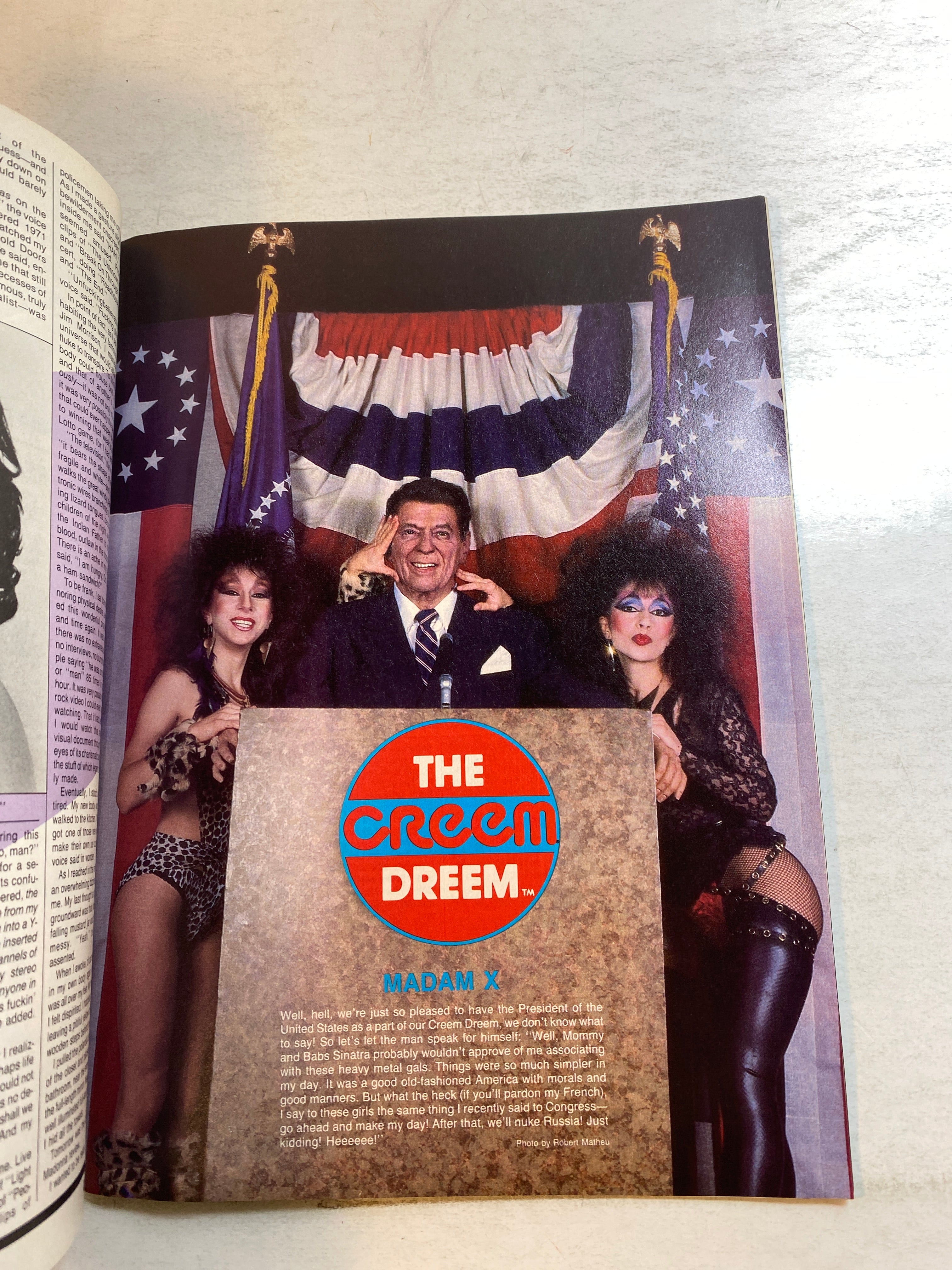 Creem Magazine June 1985 Bangles