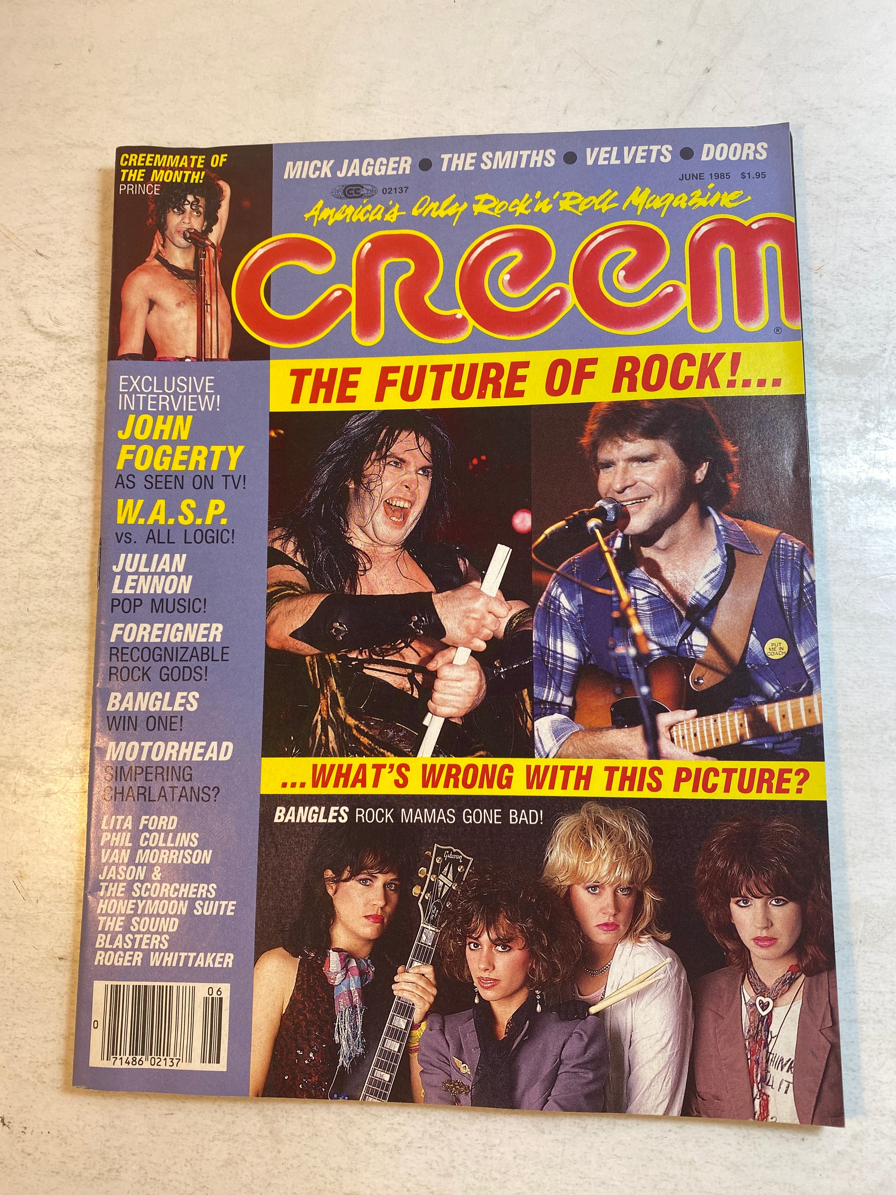 Creem Magazine June 1985 Bangles