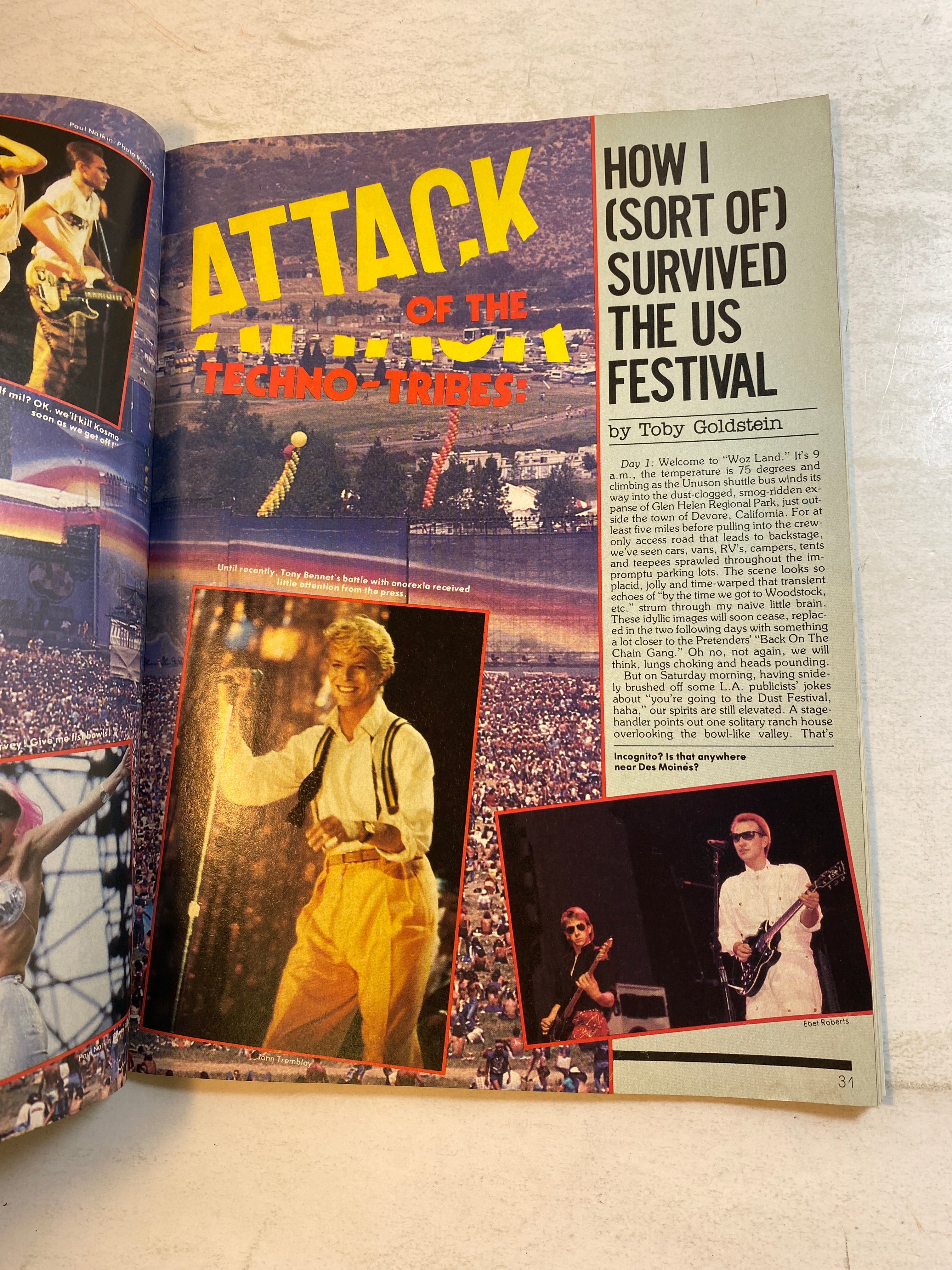 Creem Magazine September 1983 Van Halen