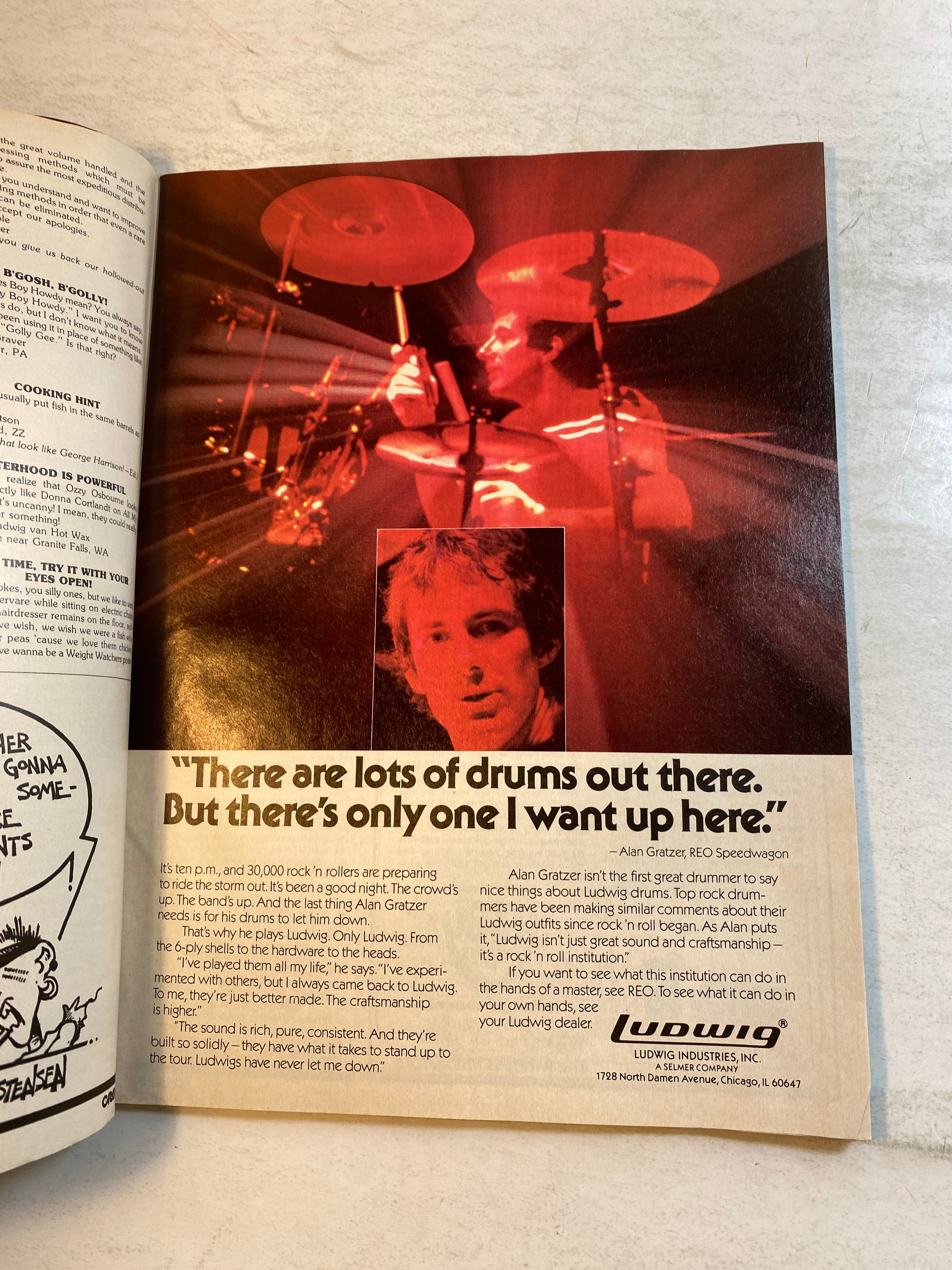 Creem Magazine September 1983 Van Halen