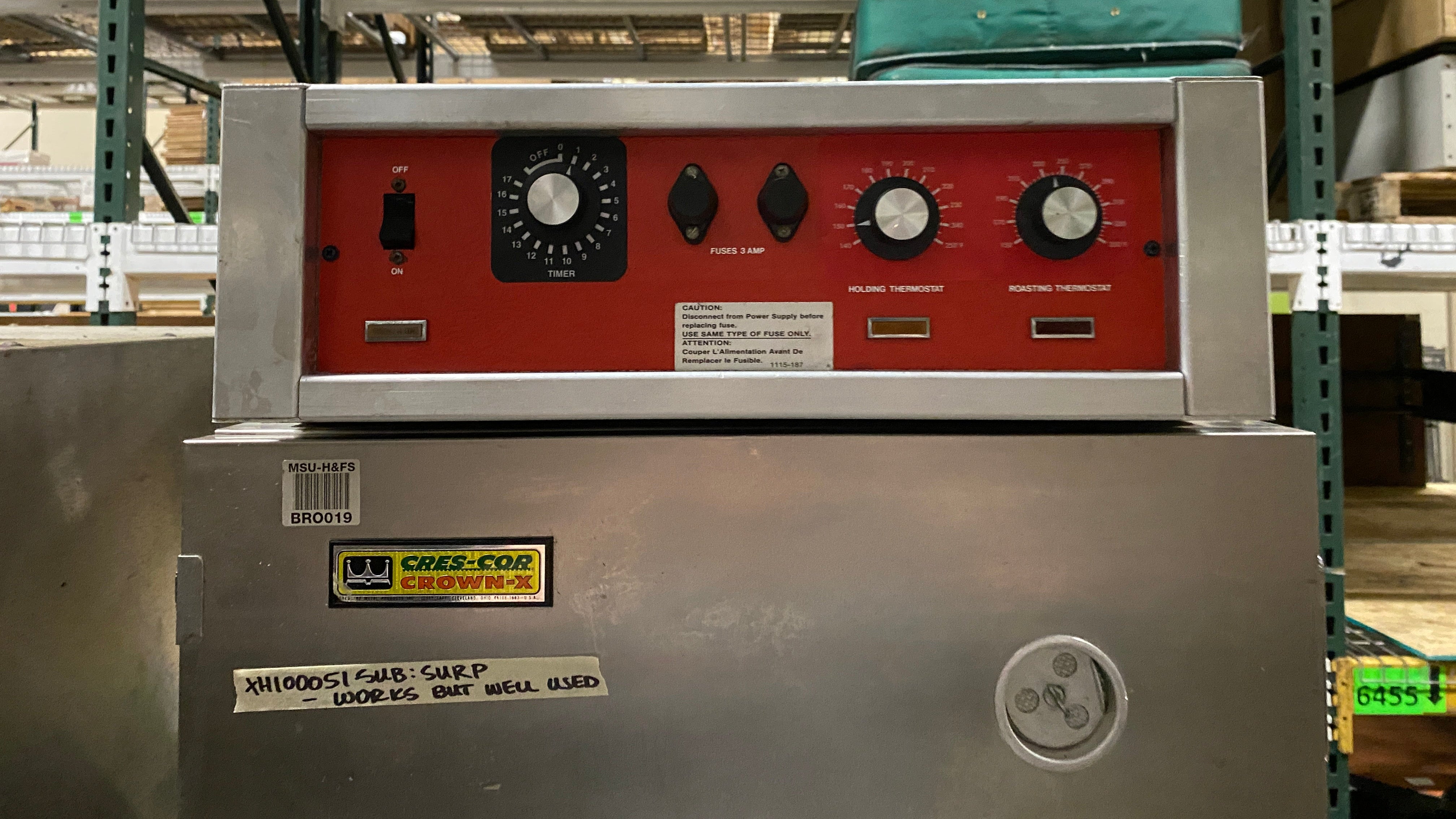 Cres-Cor #CX0141F-SS Crown-X Industrial Oven