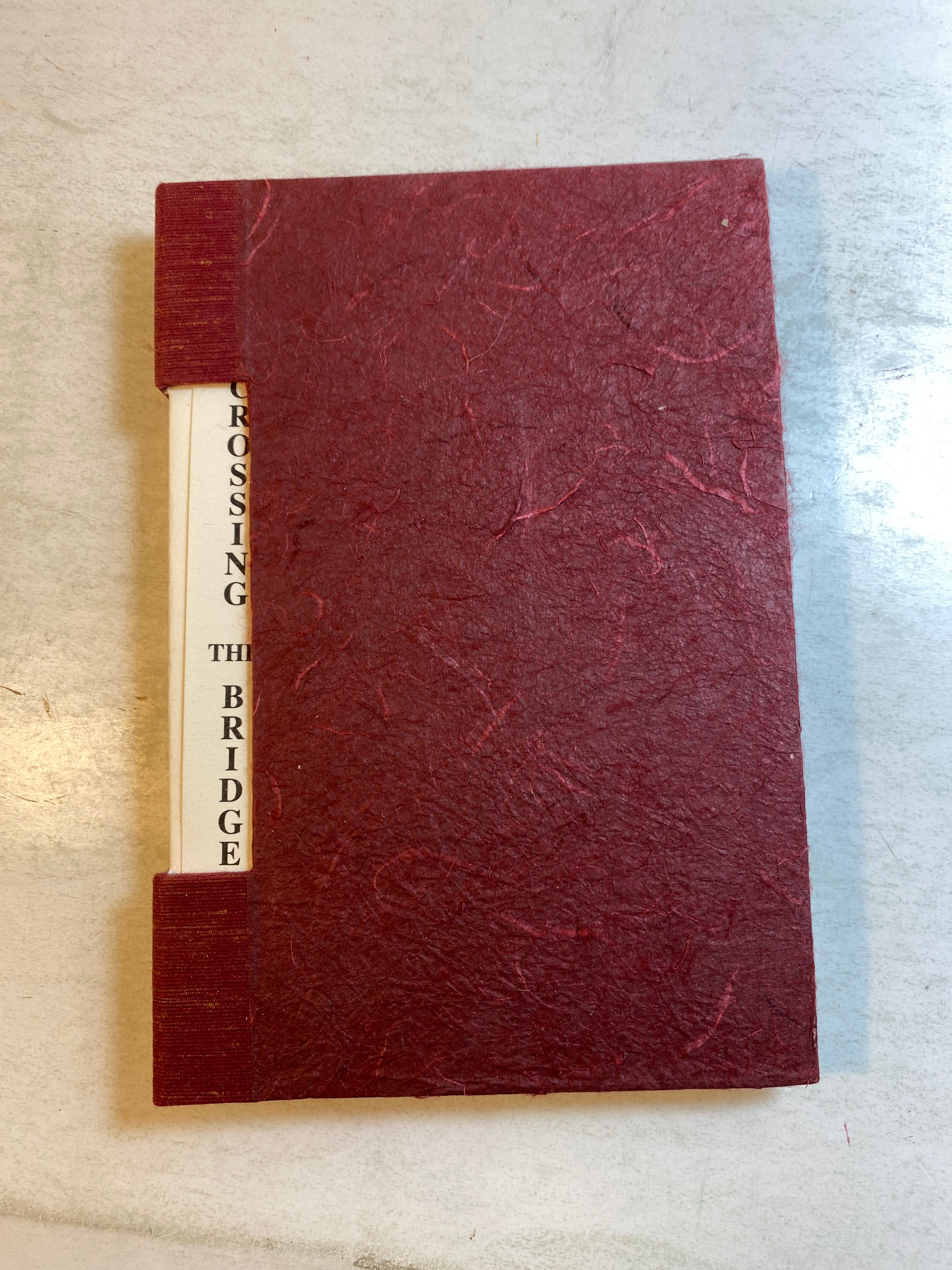 Crossing the Bridge Evan Covell Roberts Poetry *Signed/Numbered* 2002