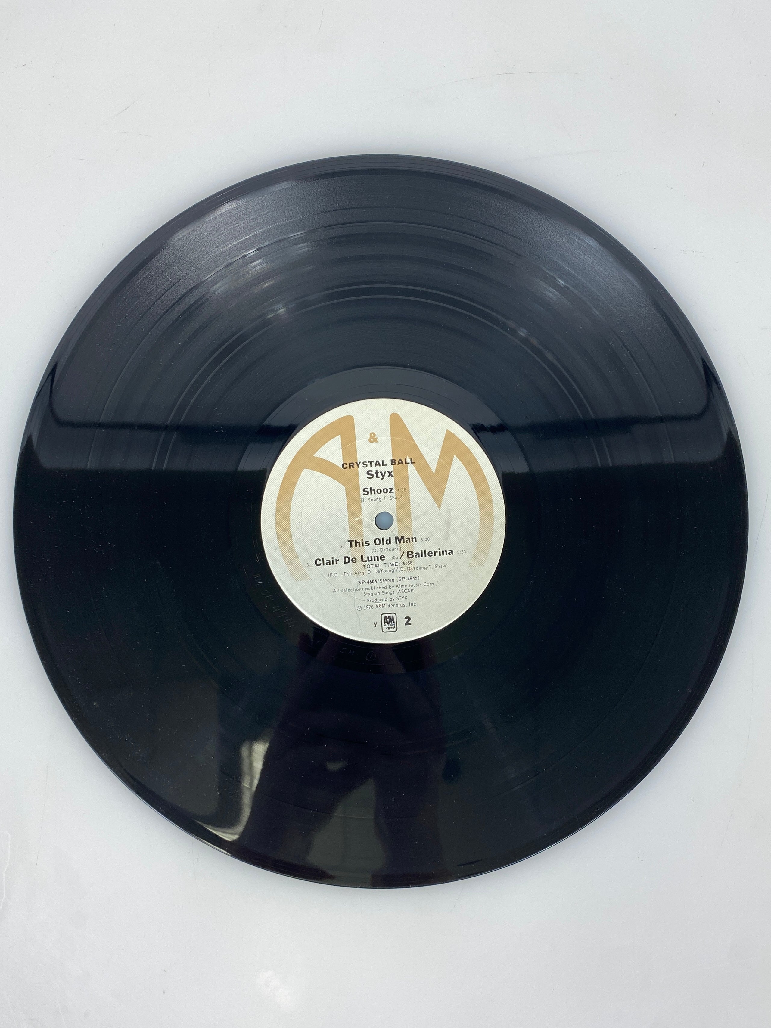 Crystal Ball Styx 1976 Vinyl Record