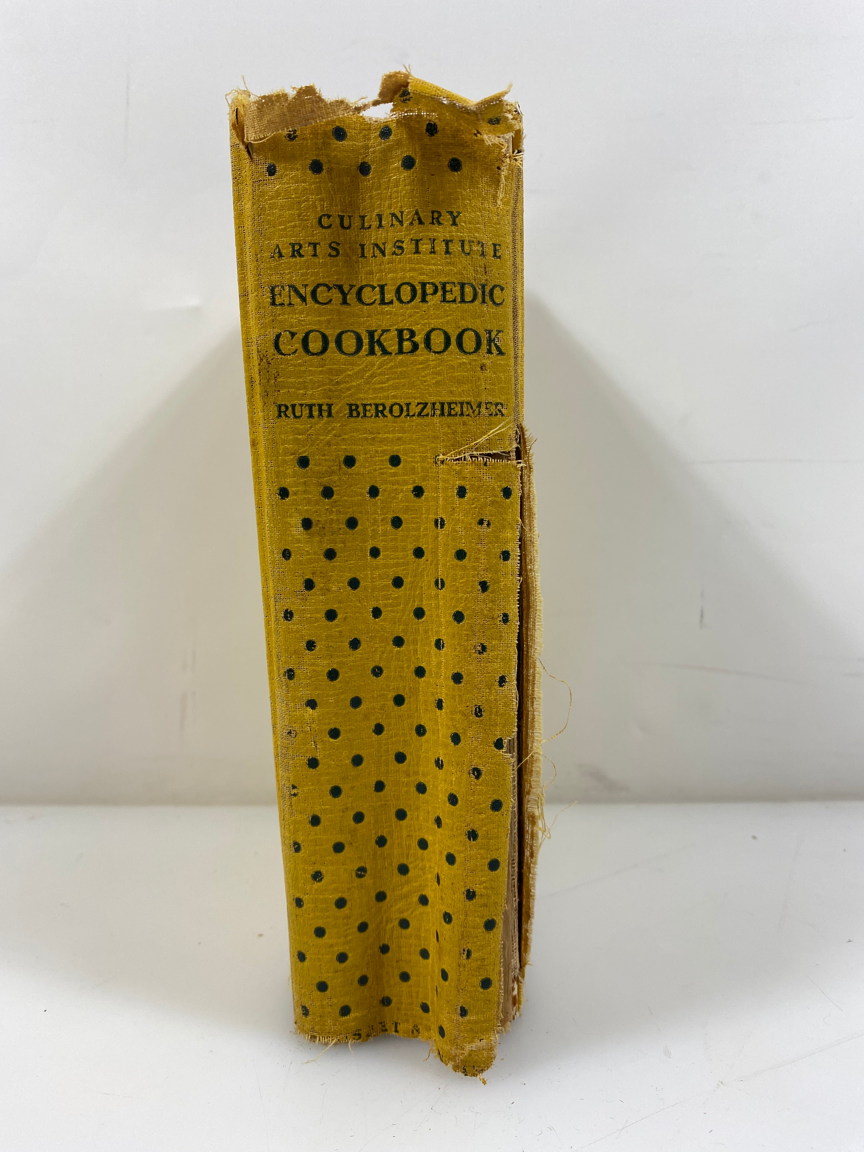 Culinary Arts Institute Encyclopedic Cookbook Berolzheimer CAI 1948 HC