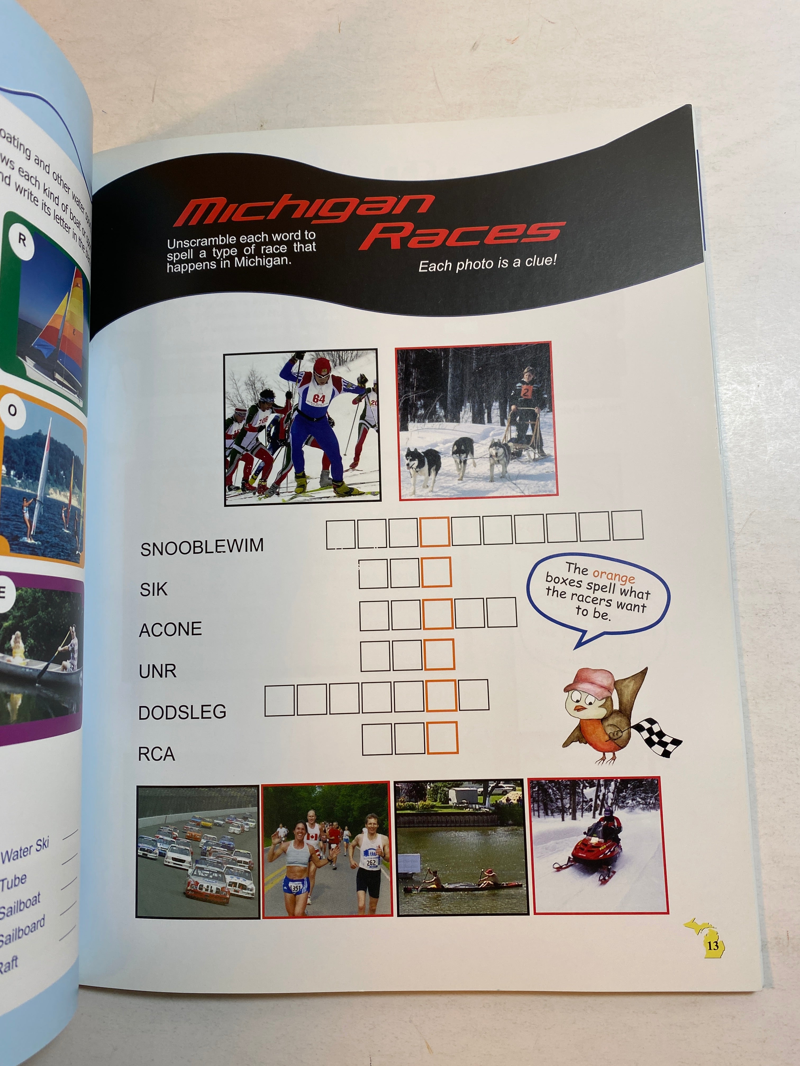 Curious Kids Michigan Activity Guide 2005 *Signed*