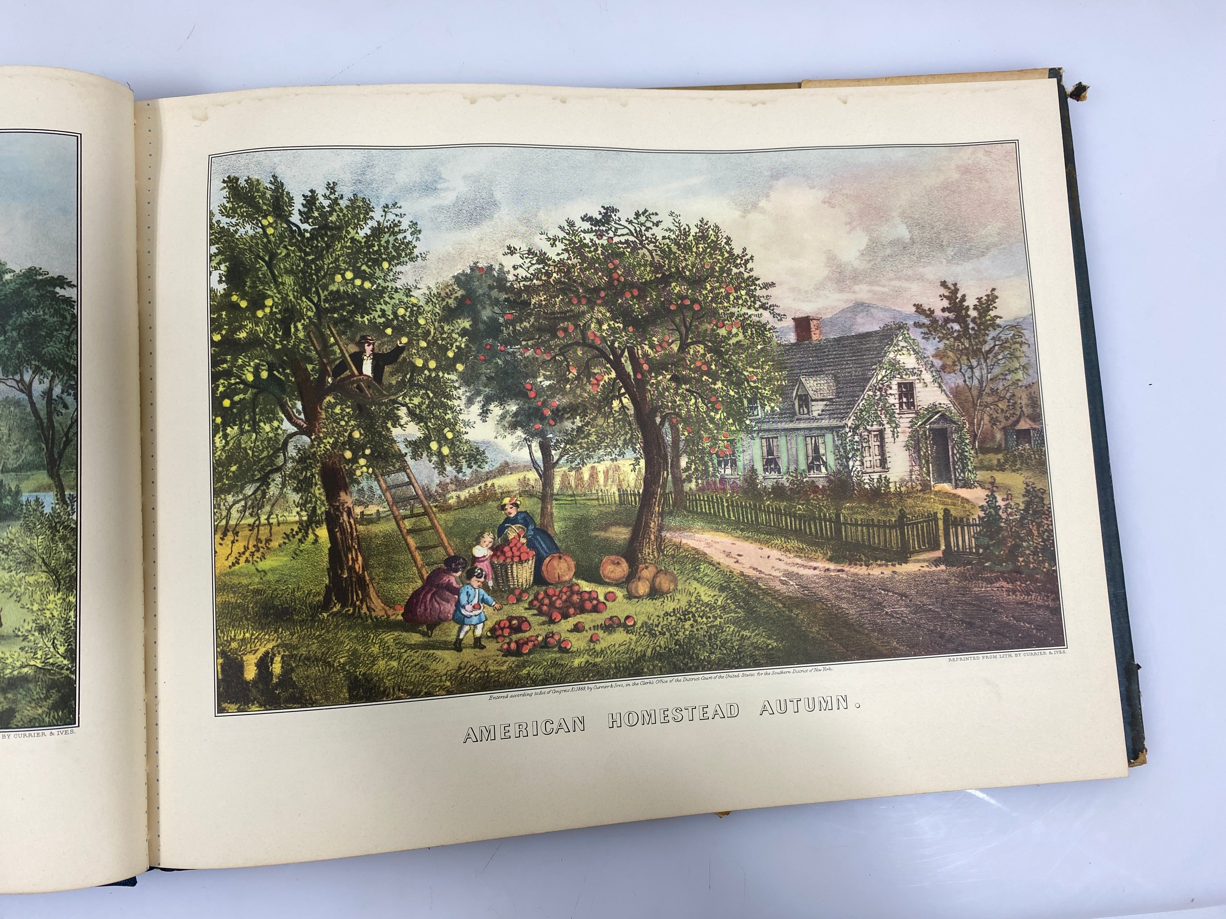 Currier and Ives' America Simkin Crown Publishers 1952 HCDJ