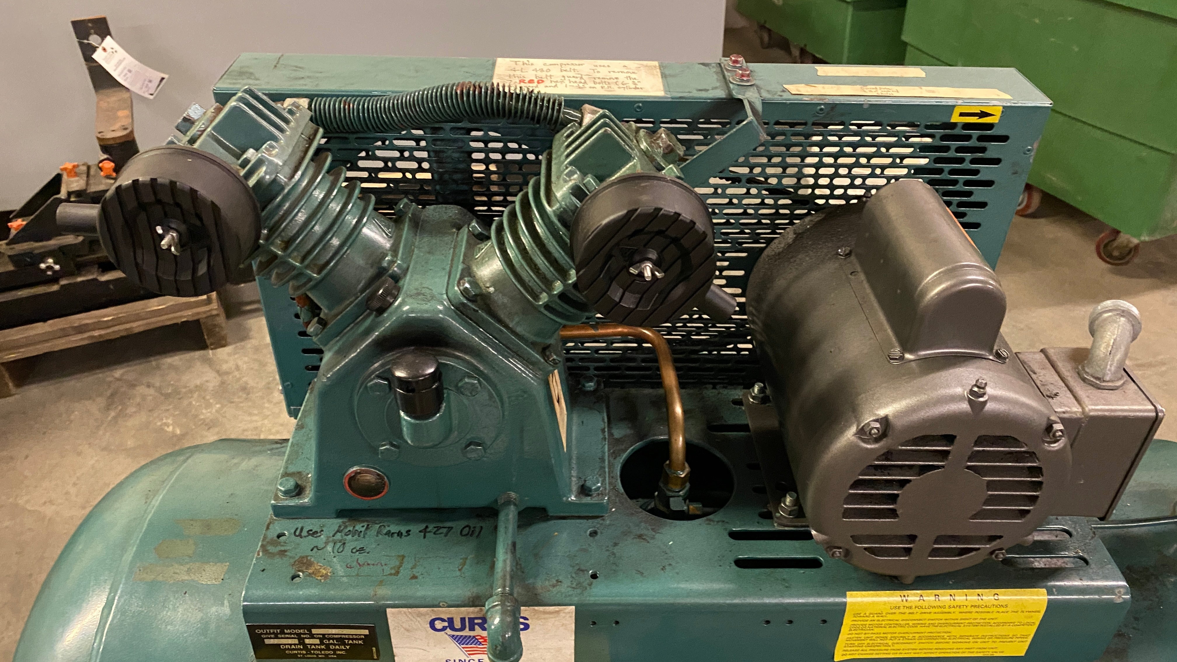 Curtis #35295 Industrial Air Compressor