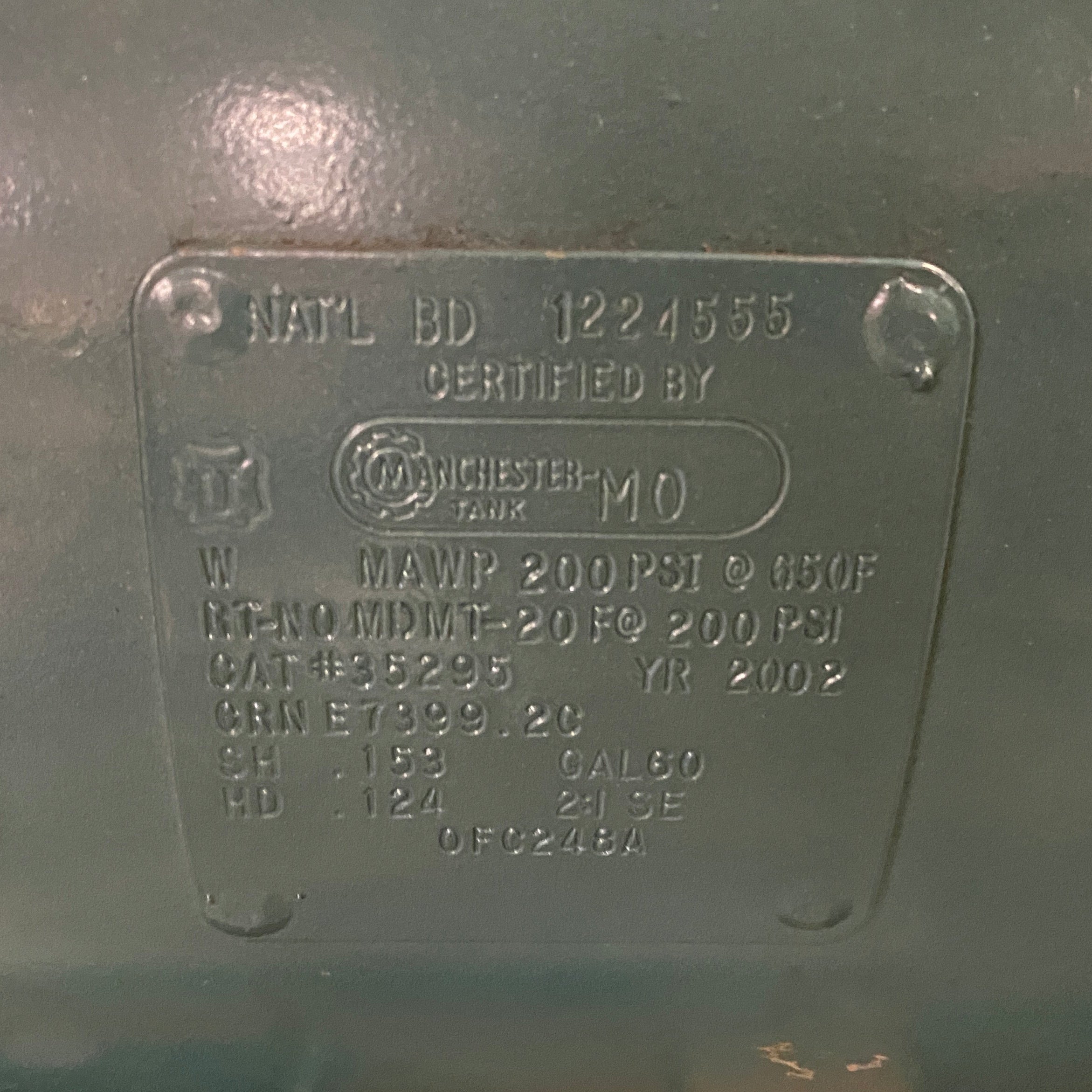 Curtis #35295 Industrial Air Compressor
