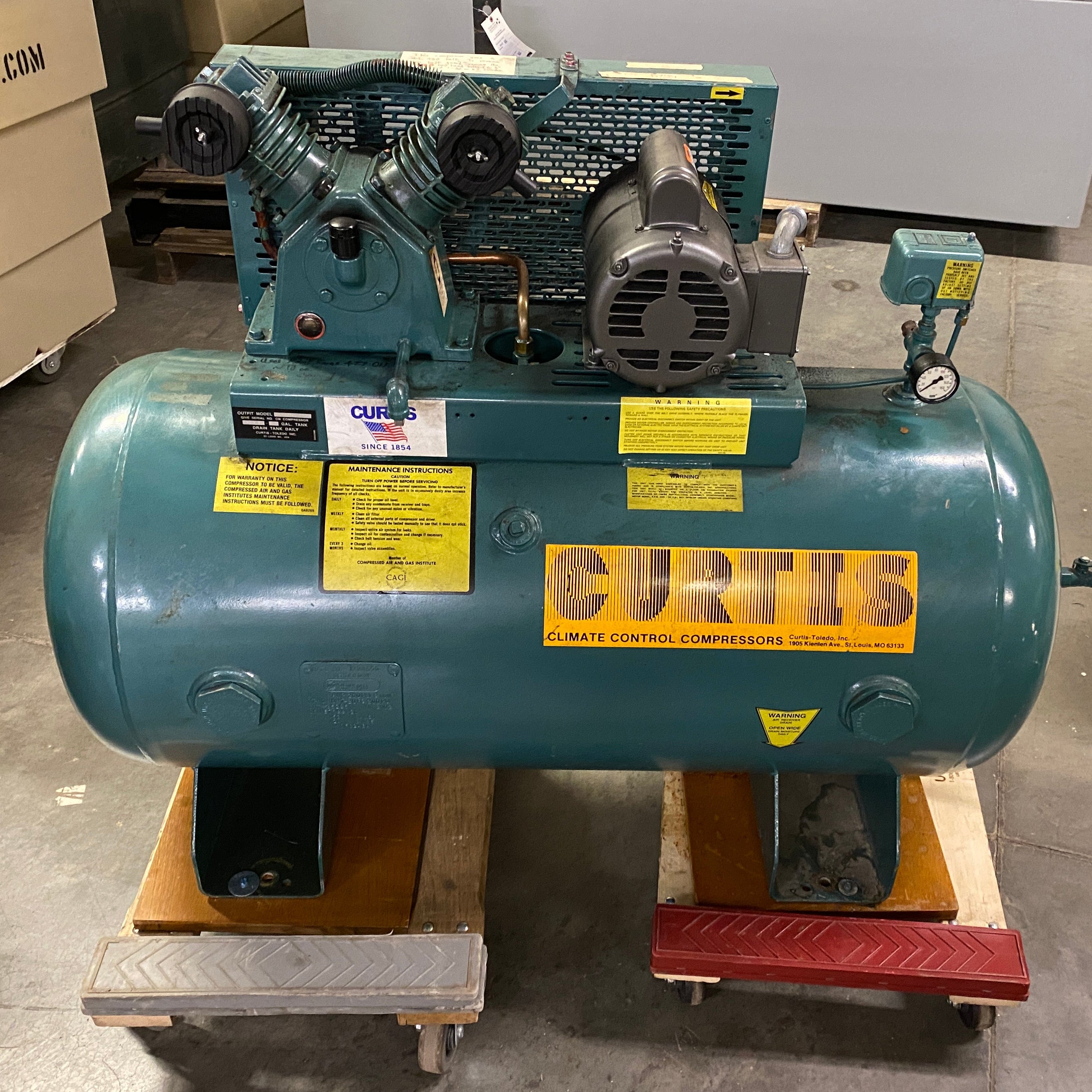 Curtis #35295 Industrial Air Compressor