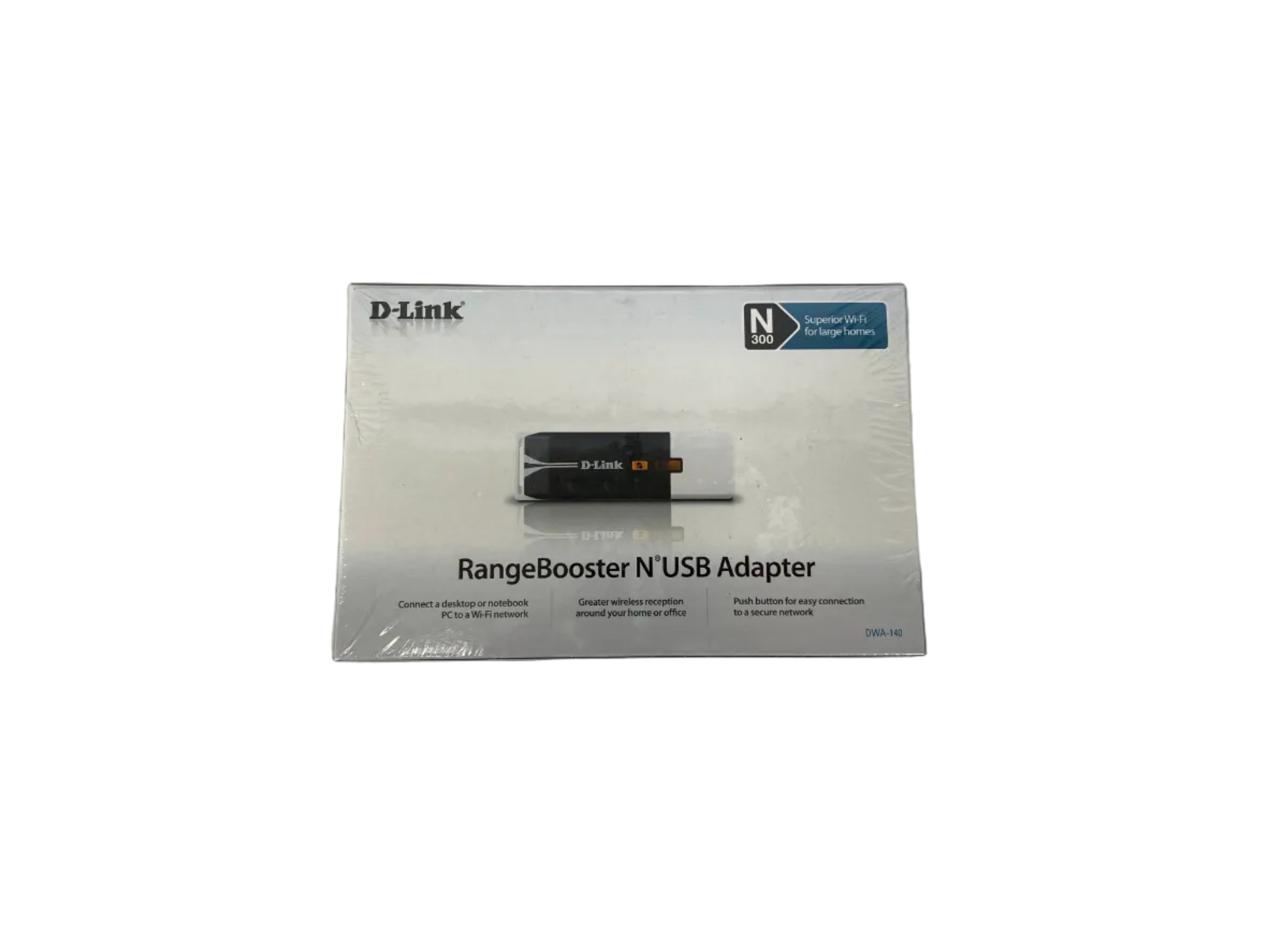 D-Link DWA-140 RangeBooster N USB Adapter *New*