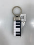 Dallaiti Italia Silver Piano Keys Keychain