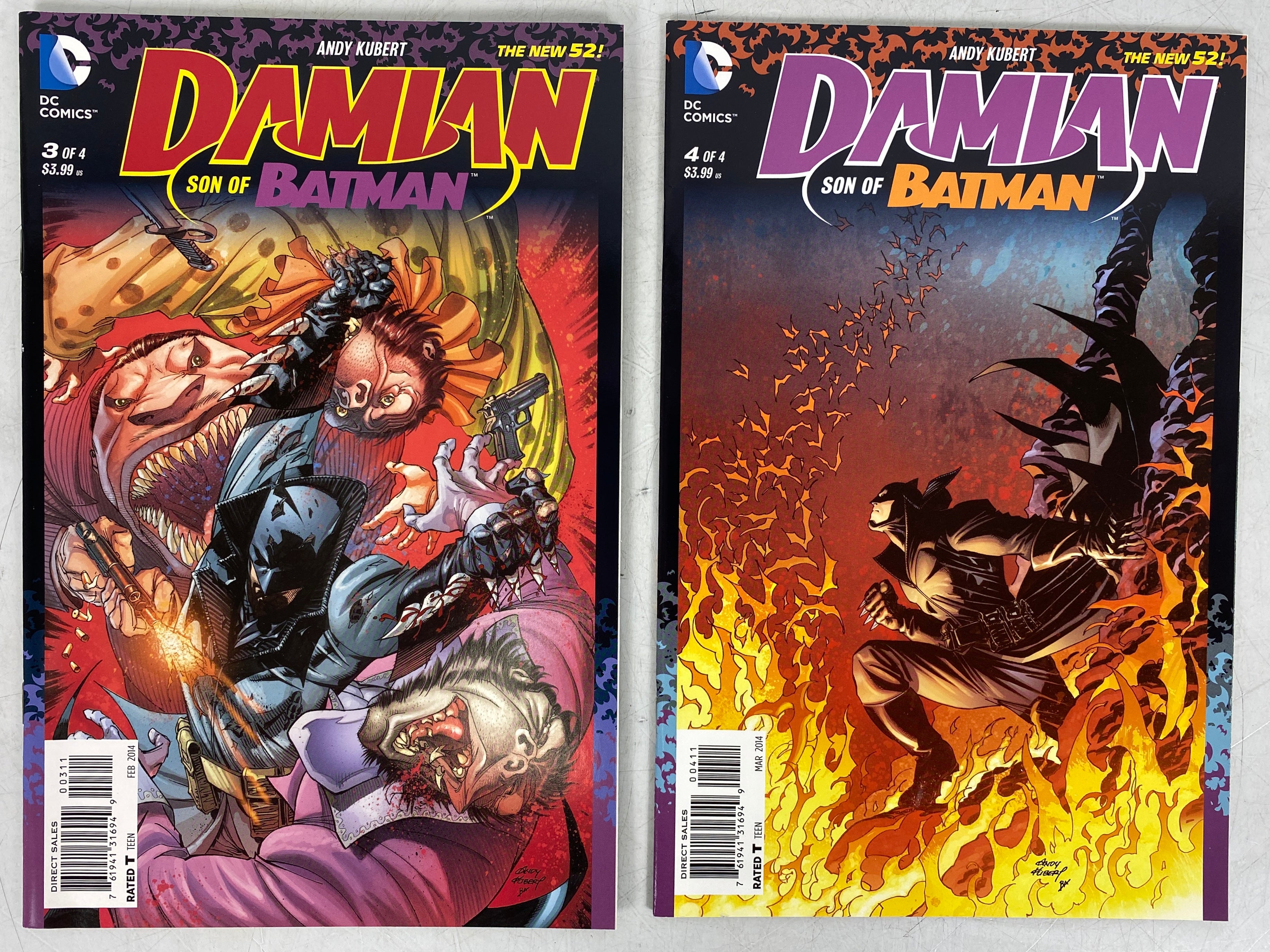 Damian Son of Batman #1-4 (2013-2014)