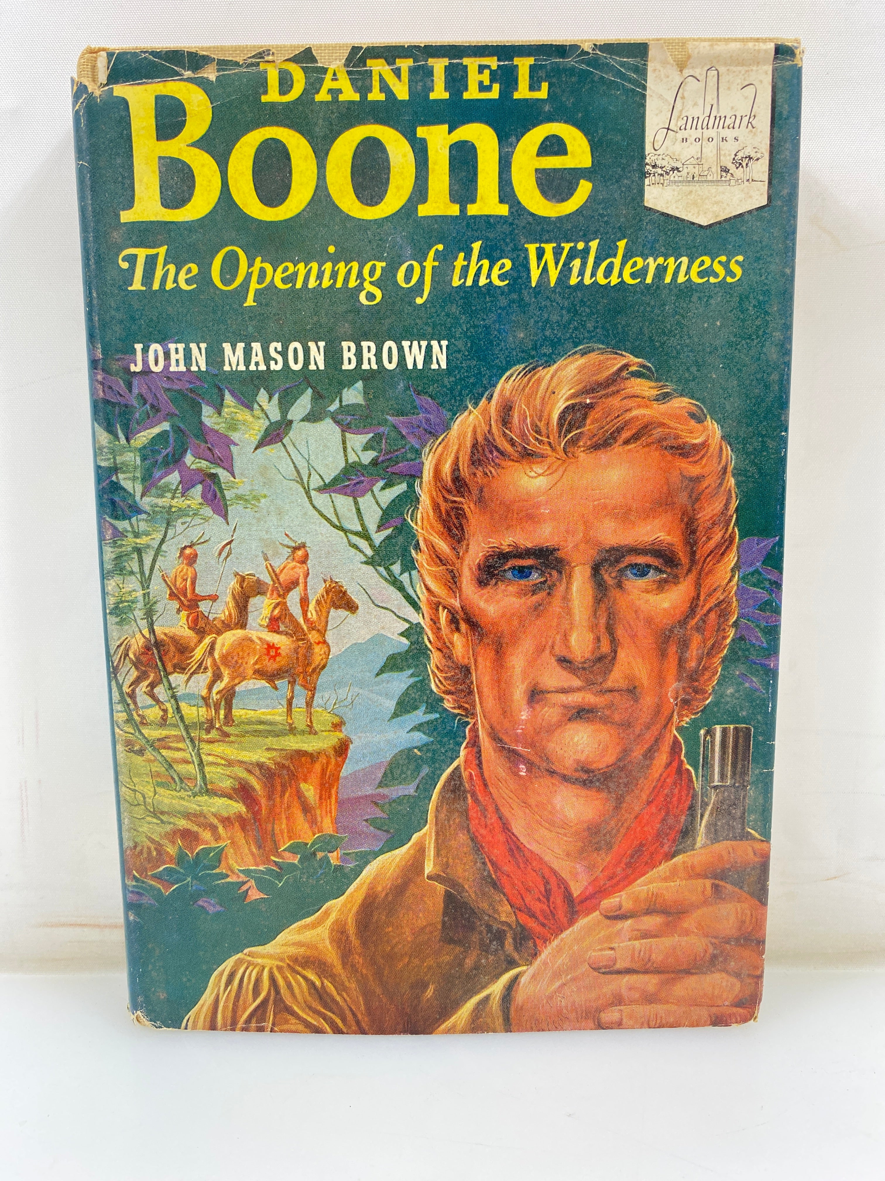 Daniel Boone by Brown Random House 1952 HCDJ