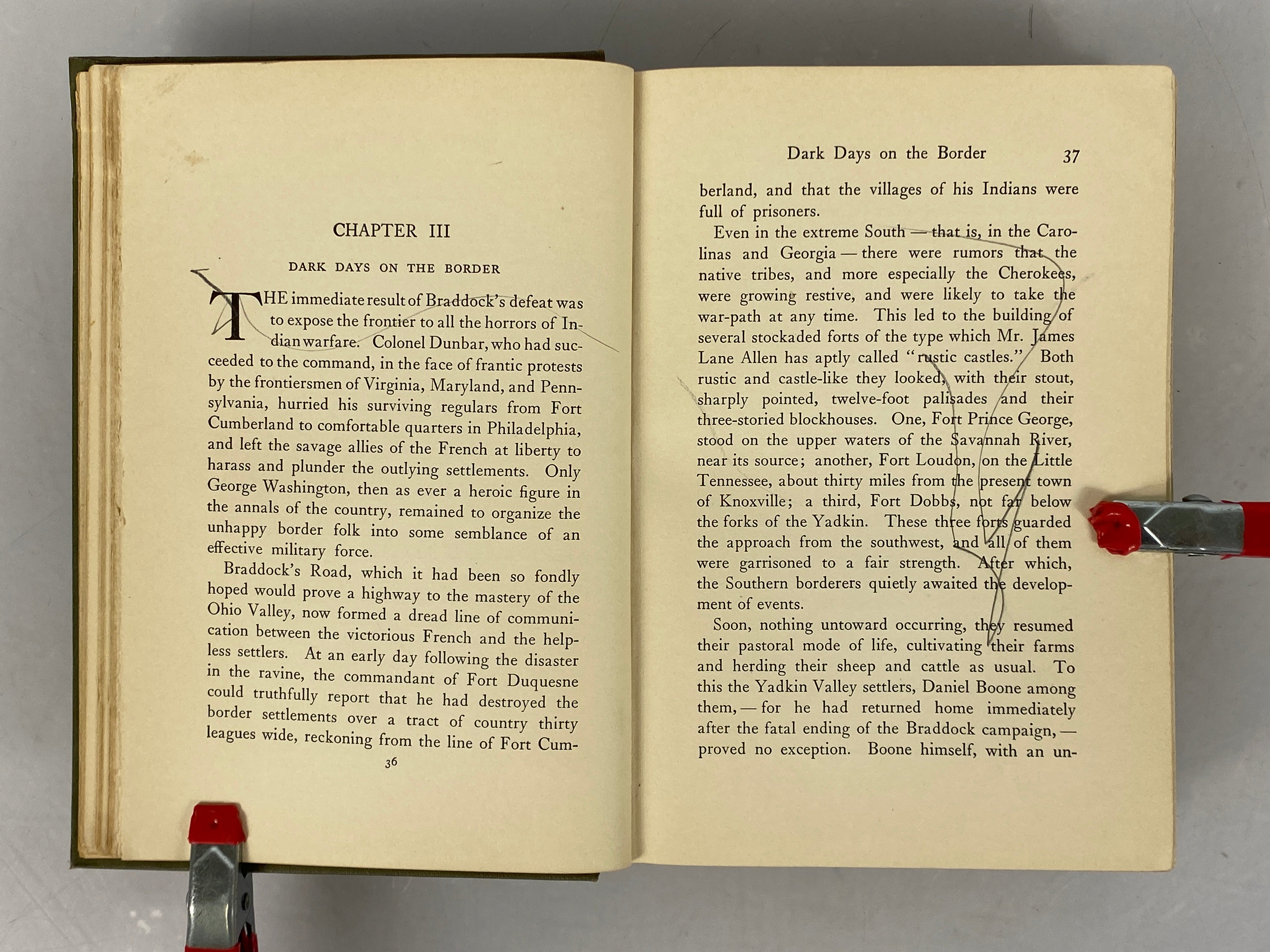 Daniel Boone & The Wilderness Road by H. Addington Bruce 1910 1st Edition HC