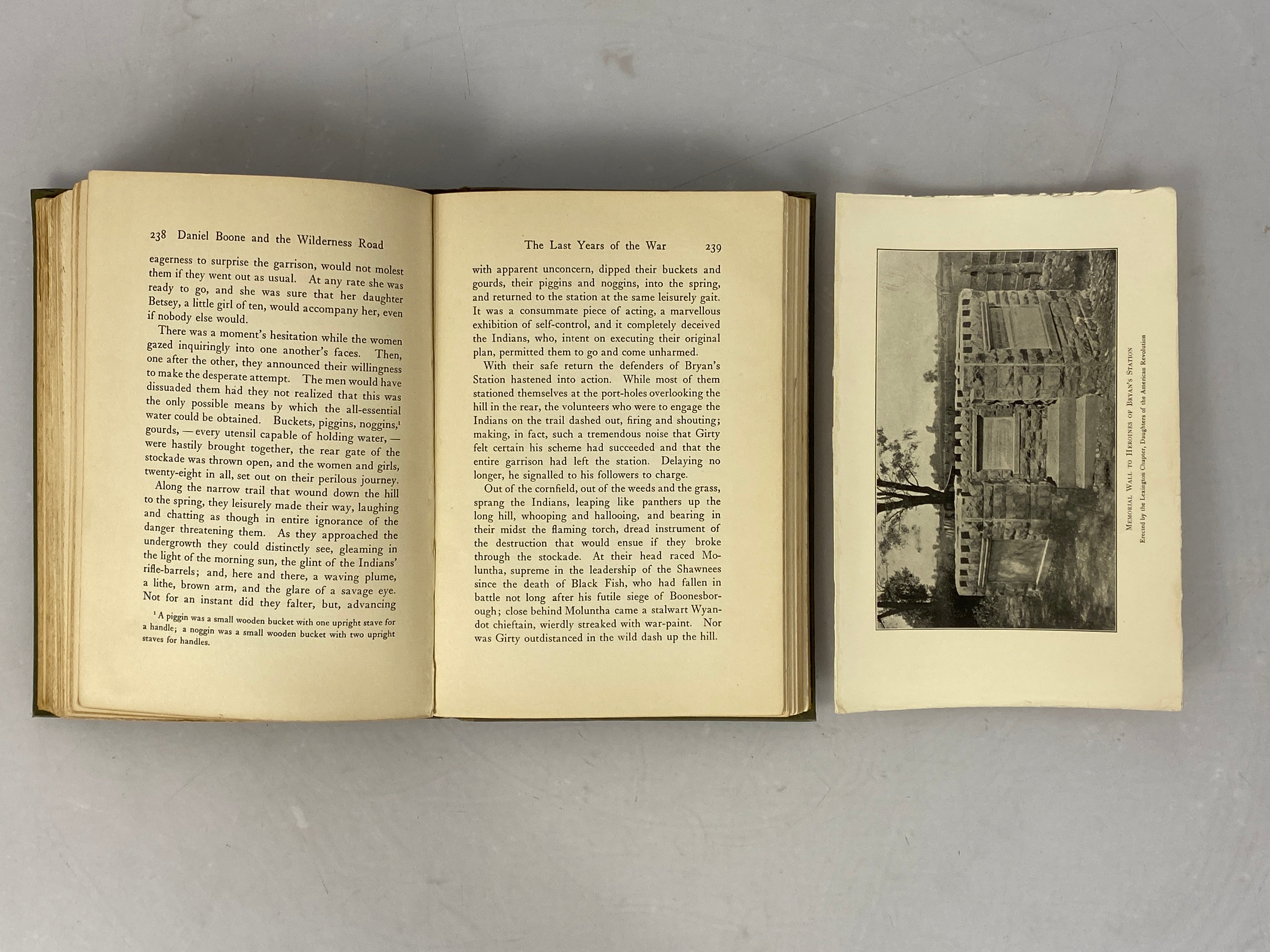 Daniel Boone & The Wilderness Road by H. Addington Bruce 1910 1st Edition HC