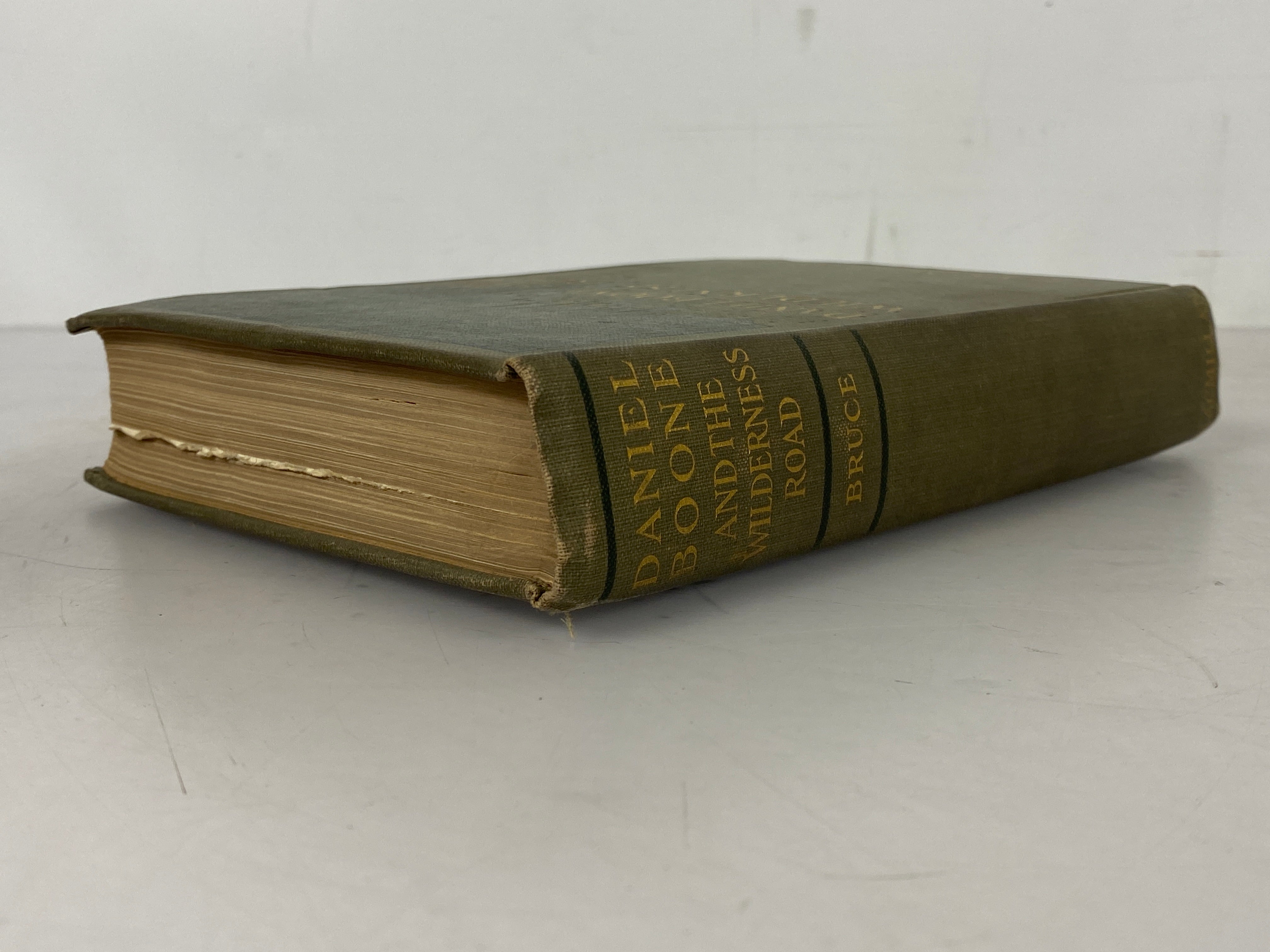 Daniel Boone & The Wilderness Road by H. Addington Bruce 1910 1st Edition HC