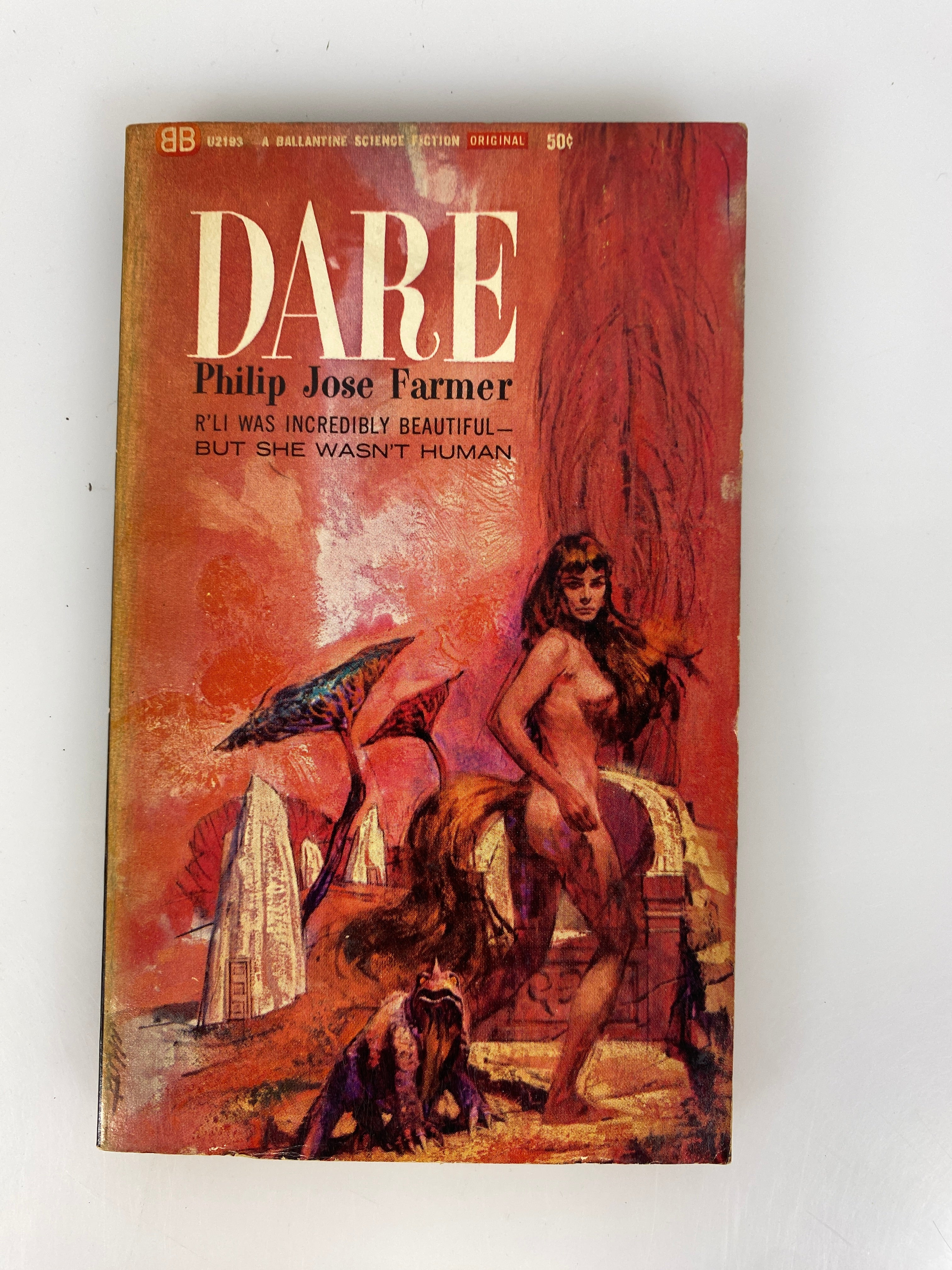 Dare Philip Jose Farmer Vintage Paperback SC 1965