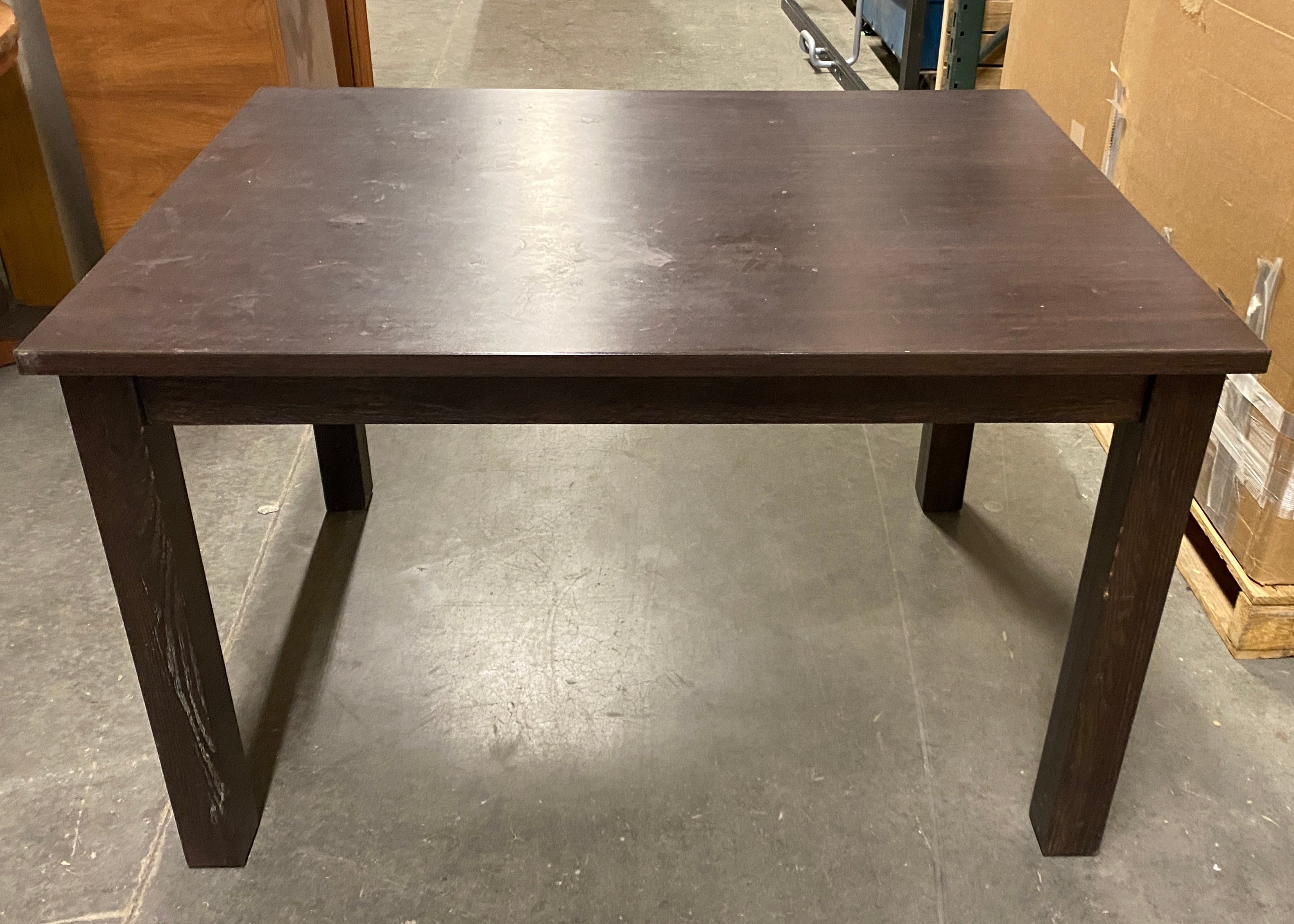 Dark Colored Wooden Table