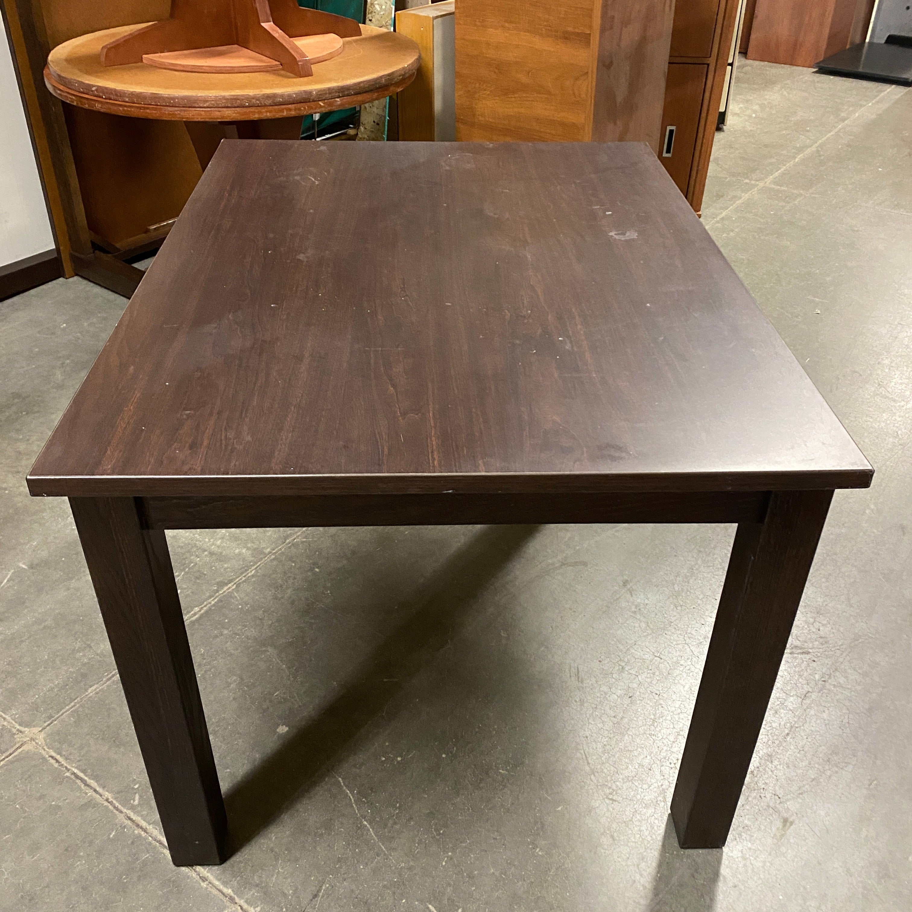 Dark Colored Wooden Table