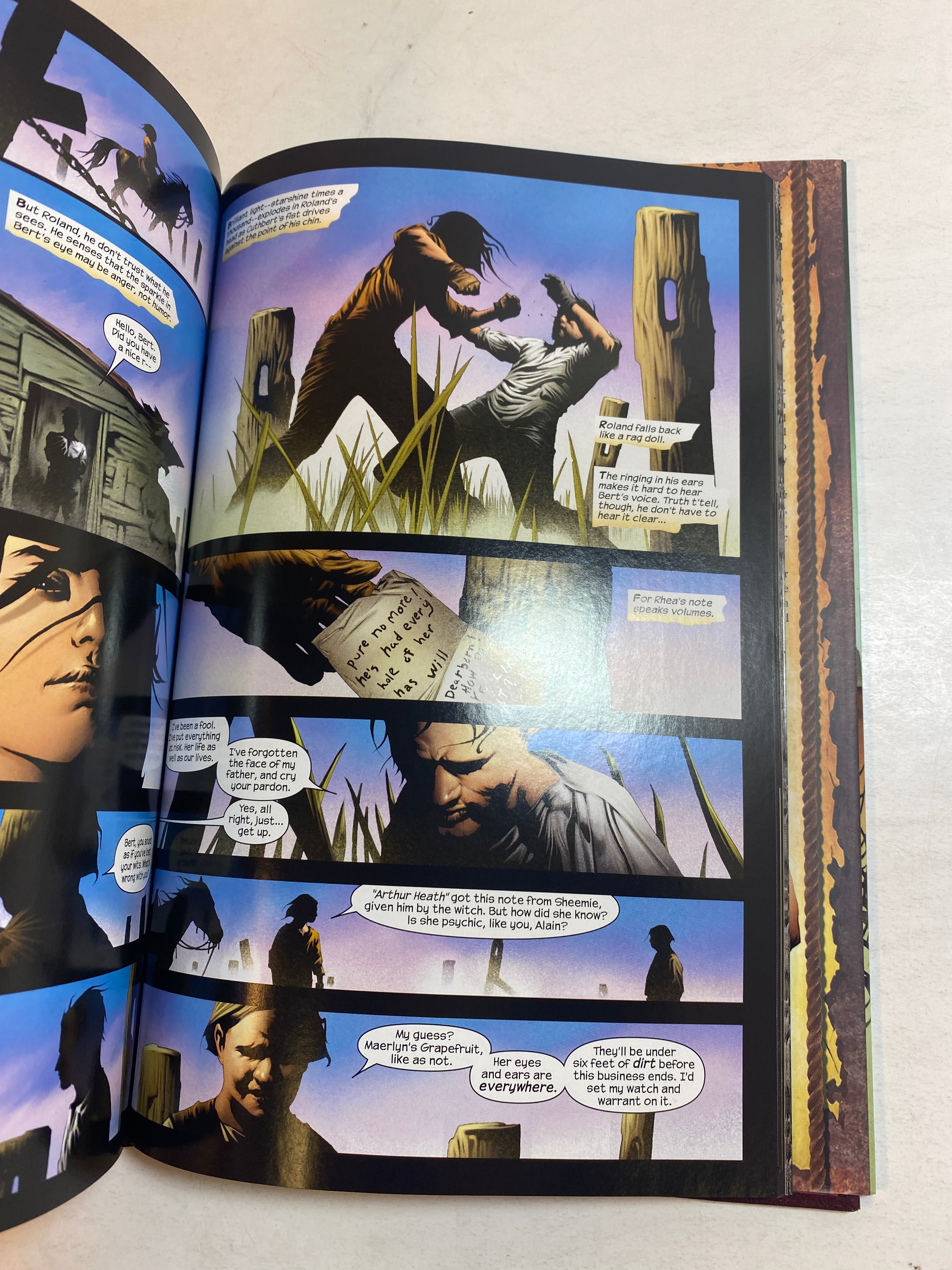 Dark Tower Gunslinger Born Stephen King Graphic Novel HCDJ 2007