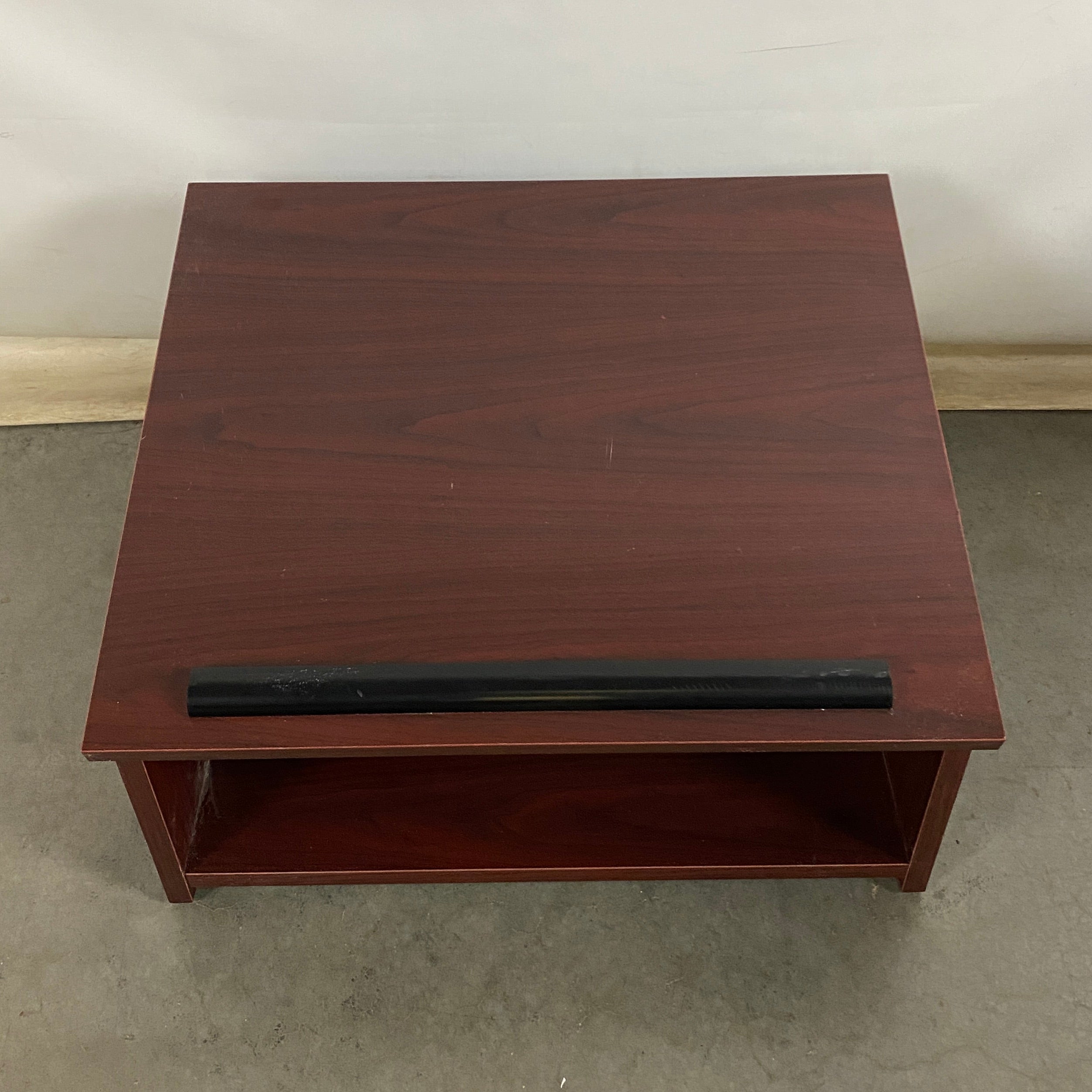 Dark Wooden Desktop Podium