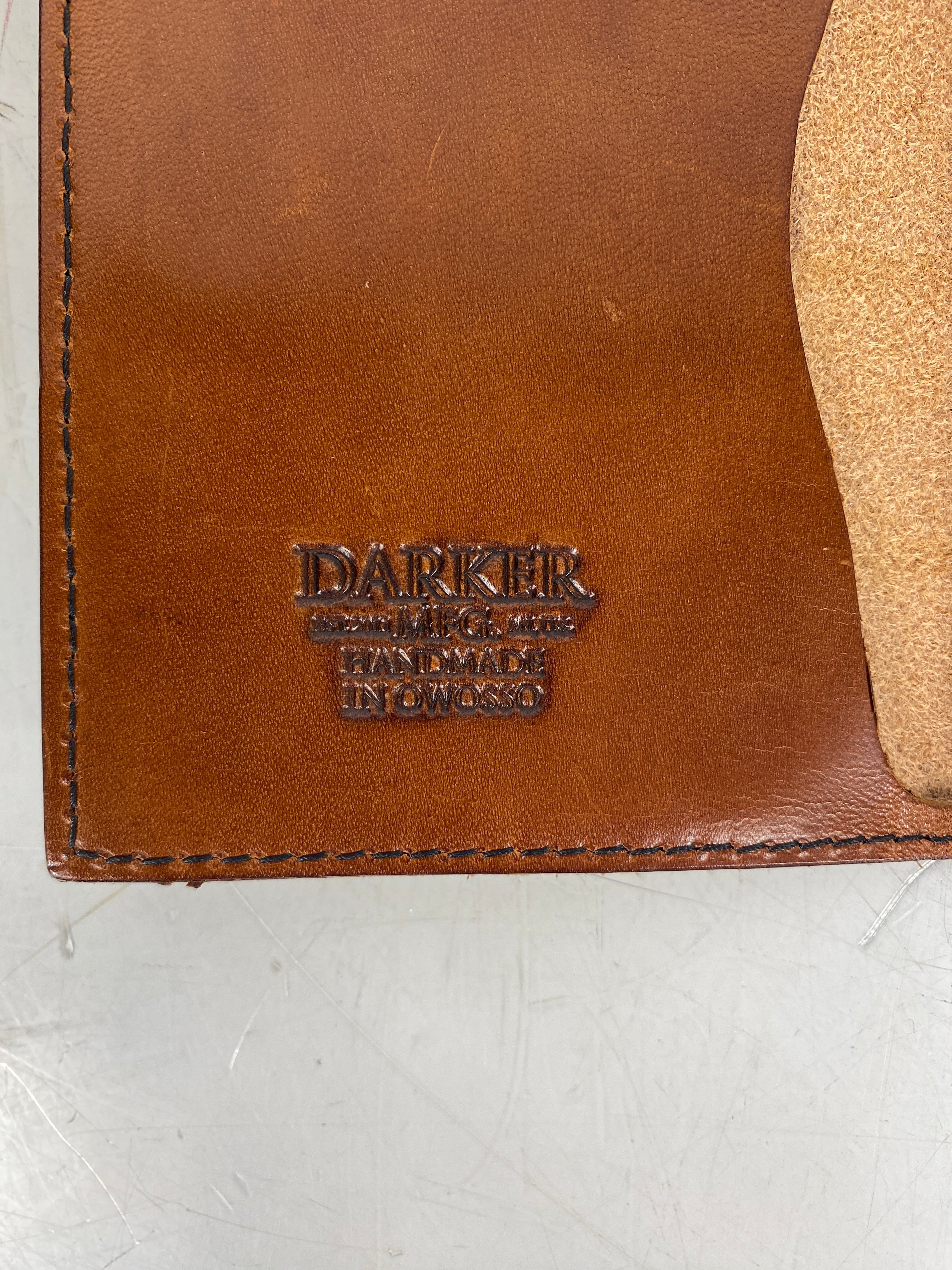 Darker MFG Co. Michigan State Fine Leather Passport Holder