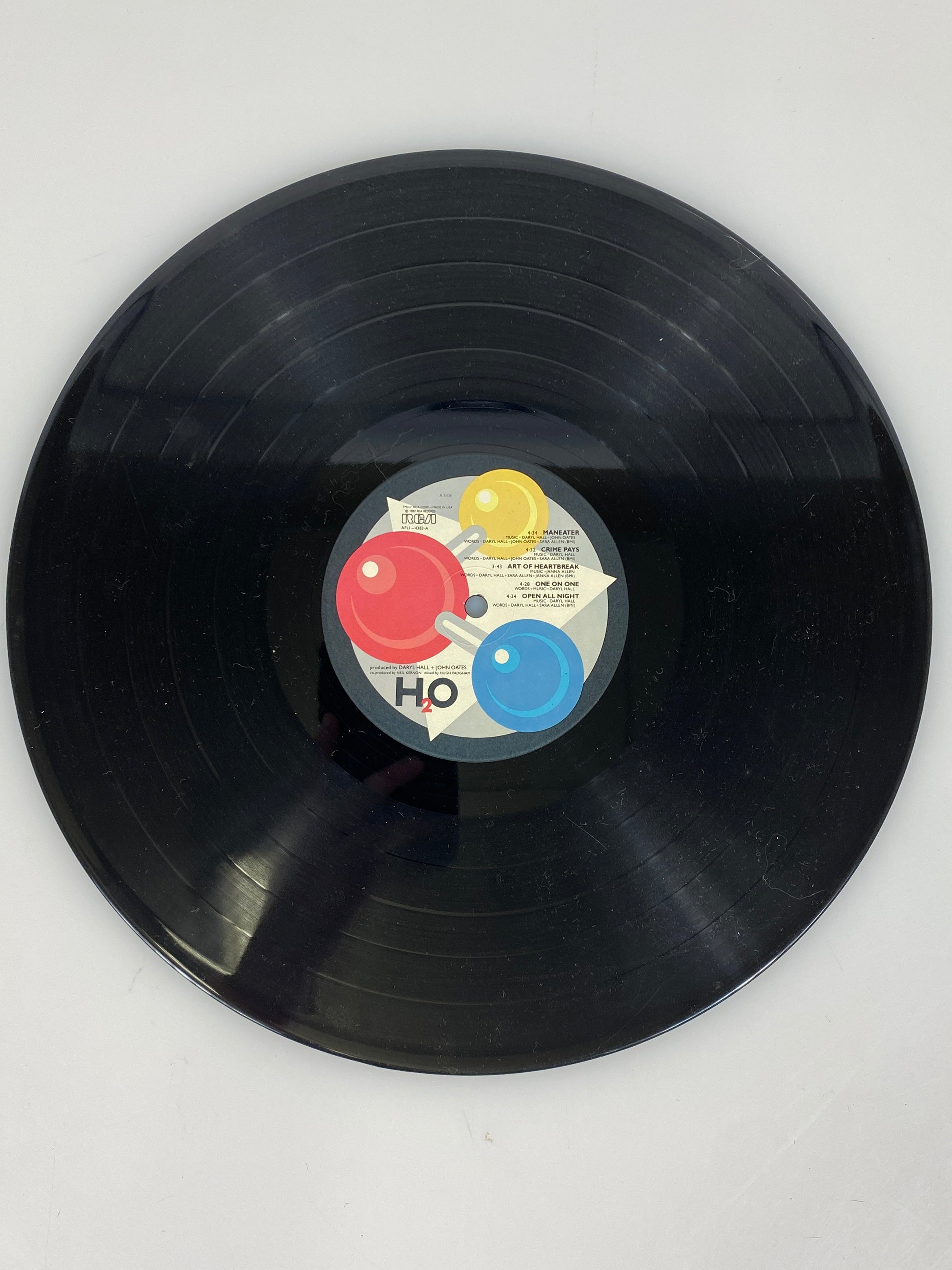 Daryl Hall and John Oates H2O 1982 Vinyl Record