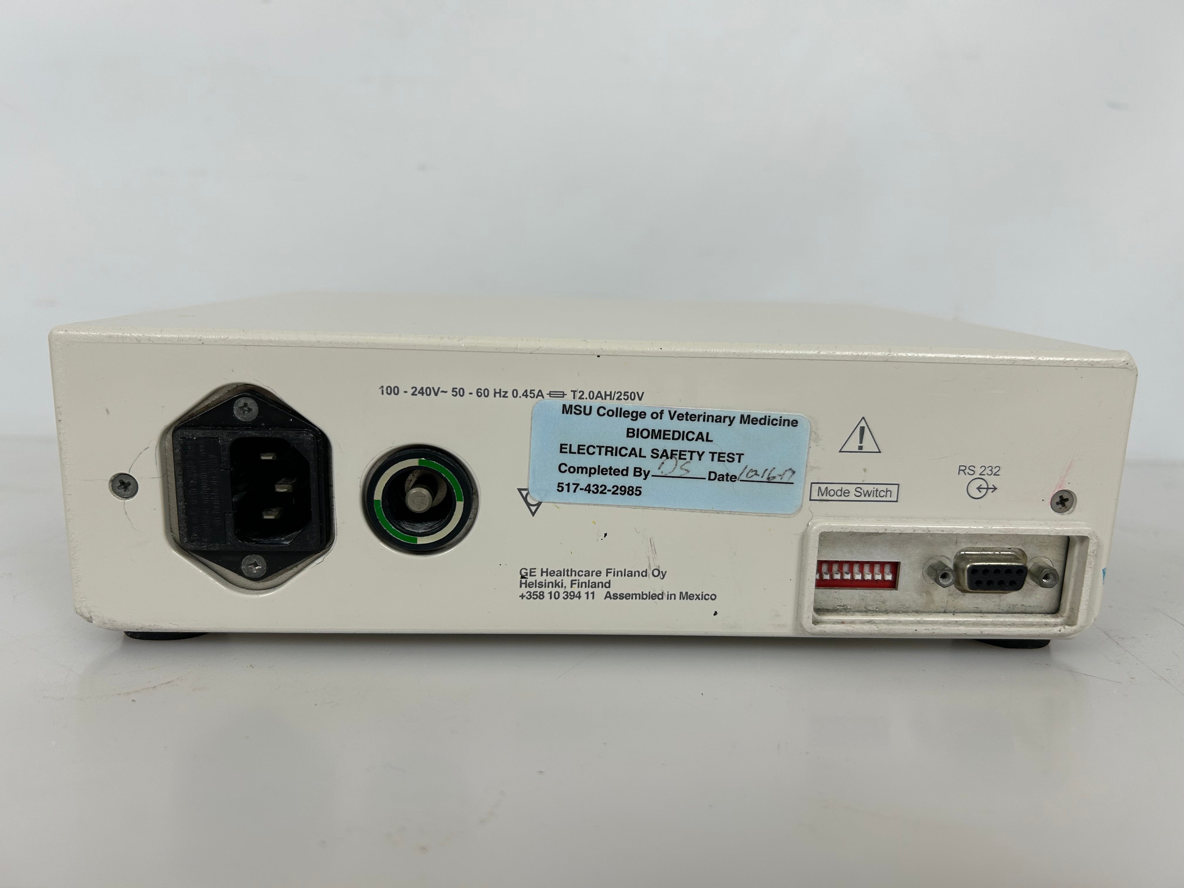 Datex Ohmeda 3900 Pulse Oximeter *Untested*
