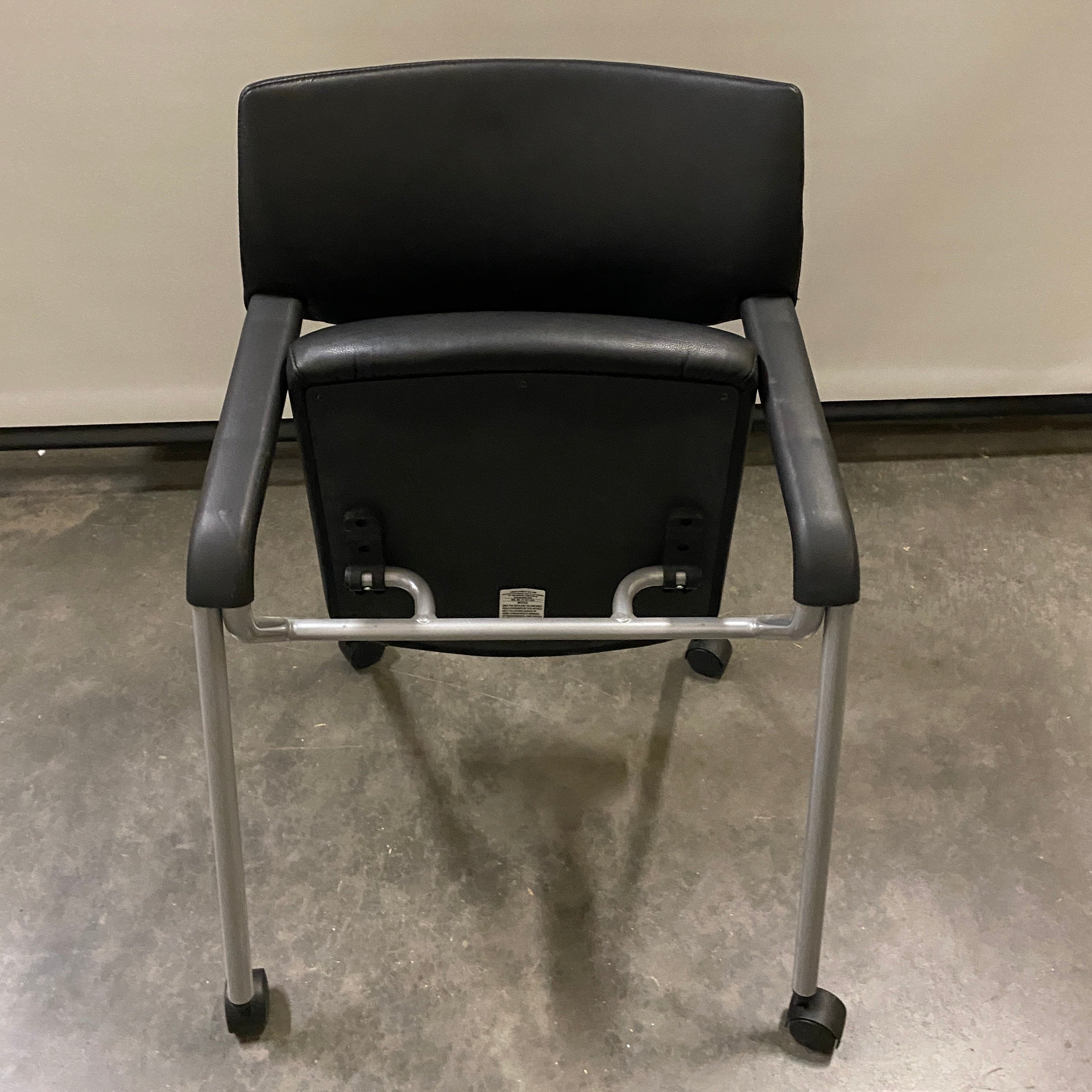 Dauprin Black Folding/Rolling Chair