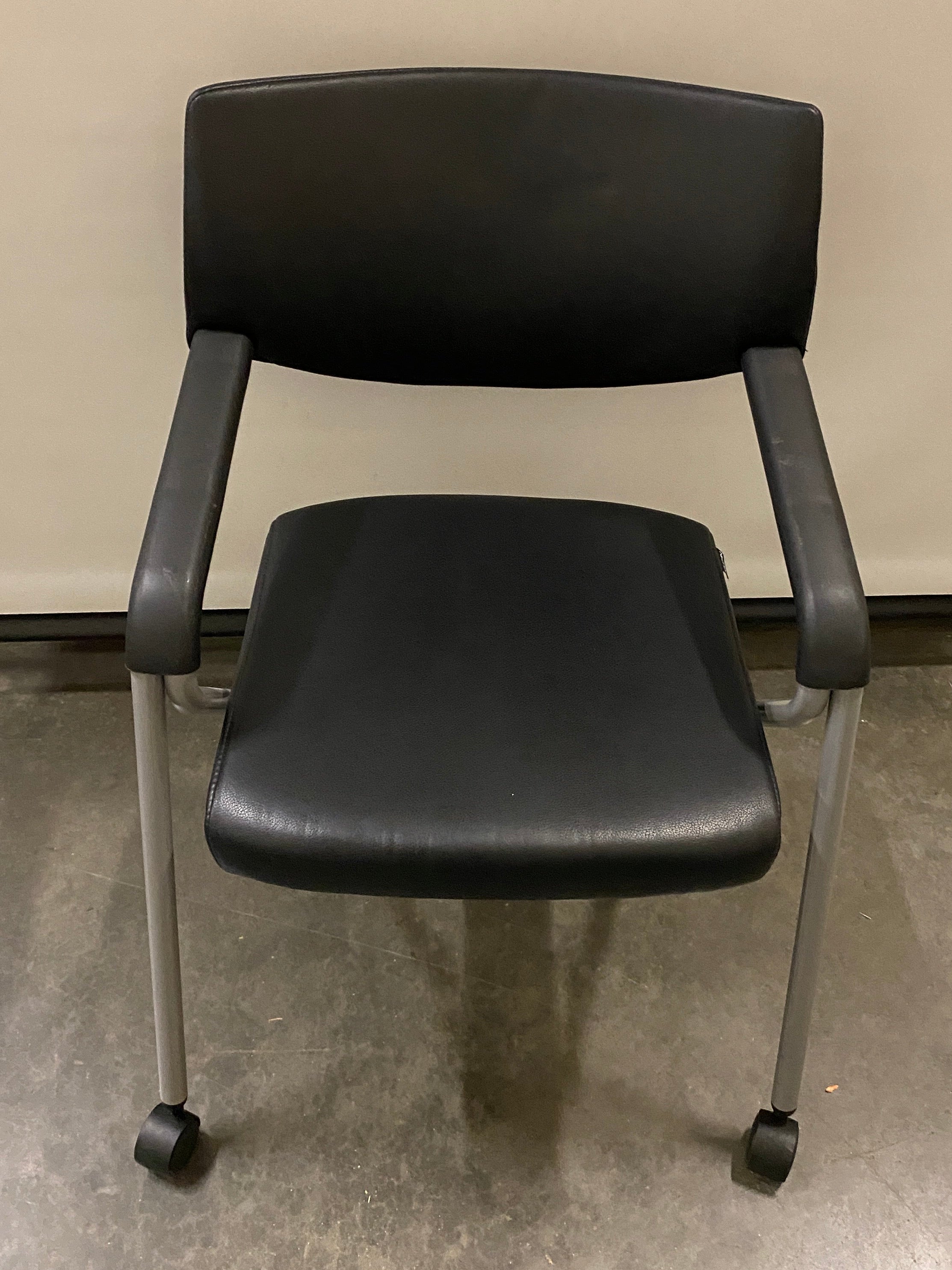 Dauprin Black Folding/Rolling Chair