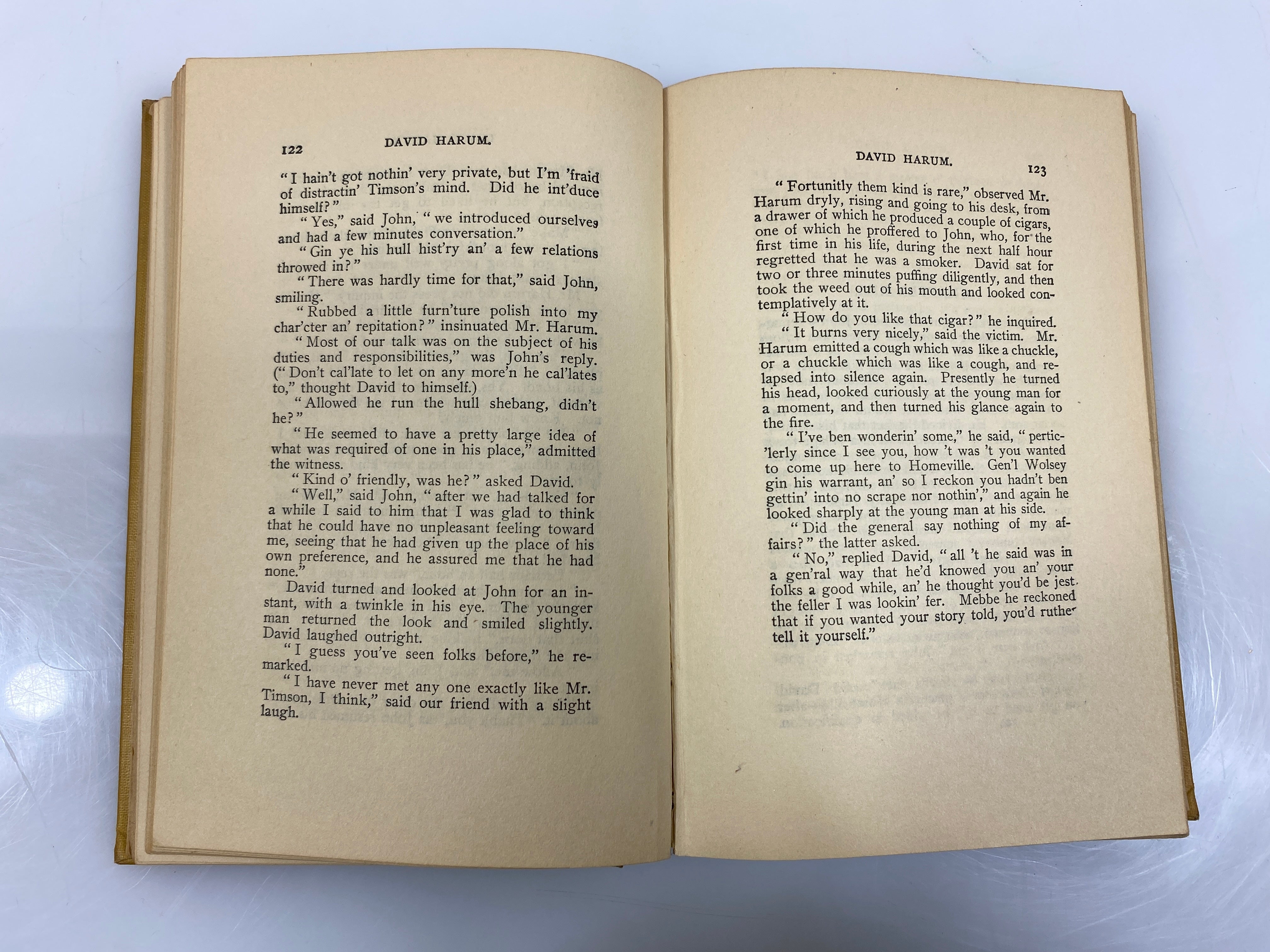 David Harum by Westcott 1898 HC