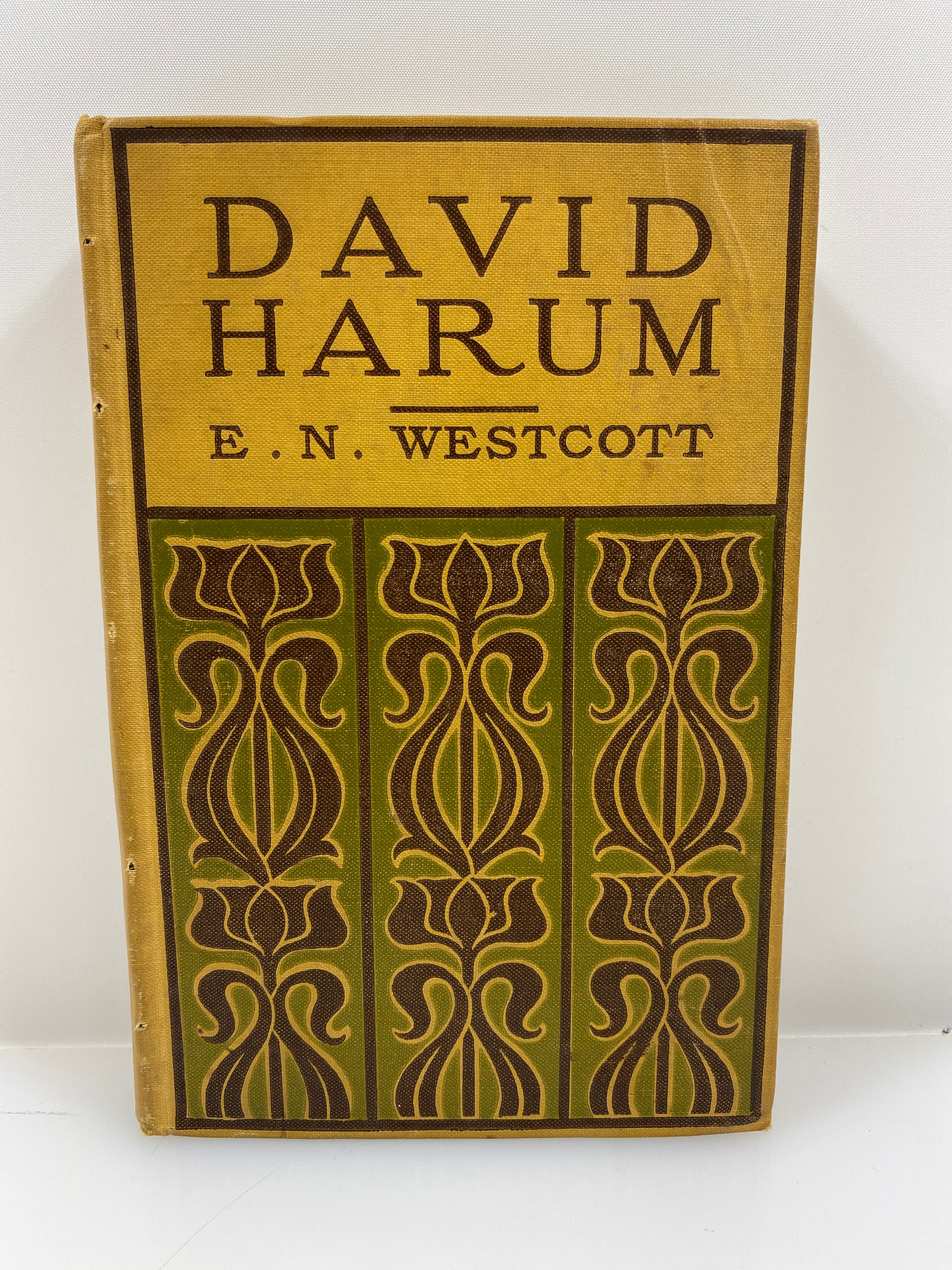 David Harum by Westcott 1898 HC