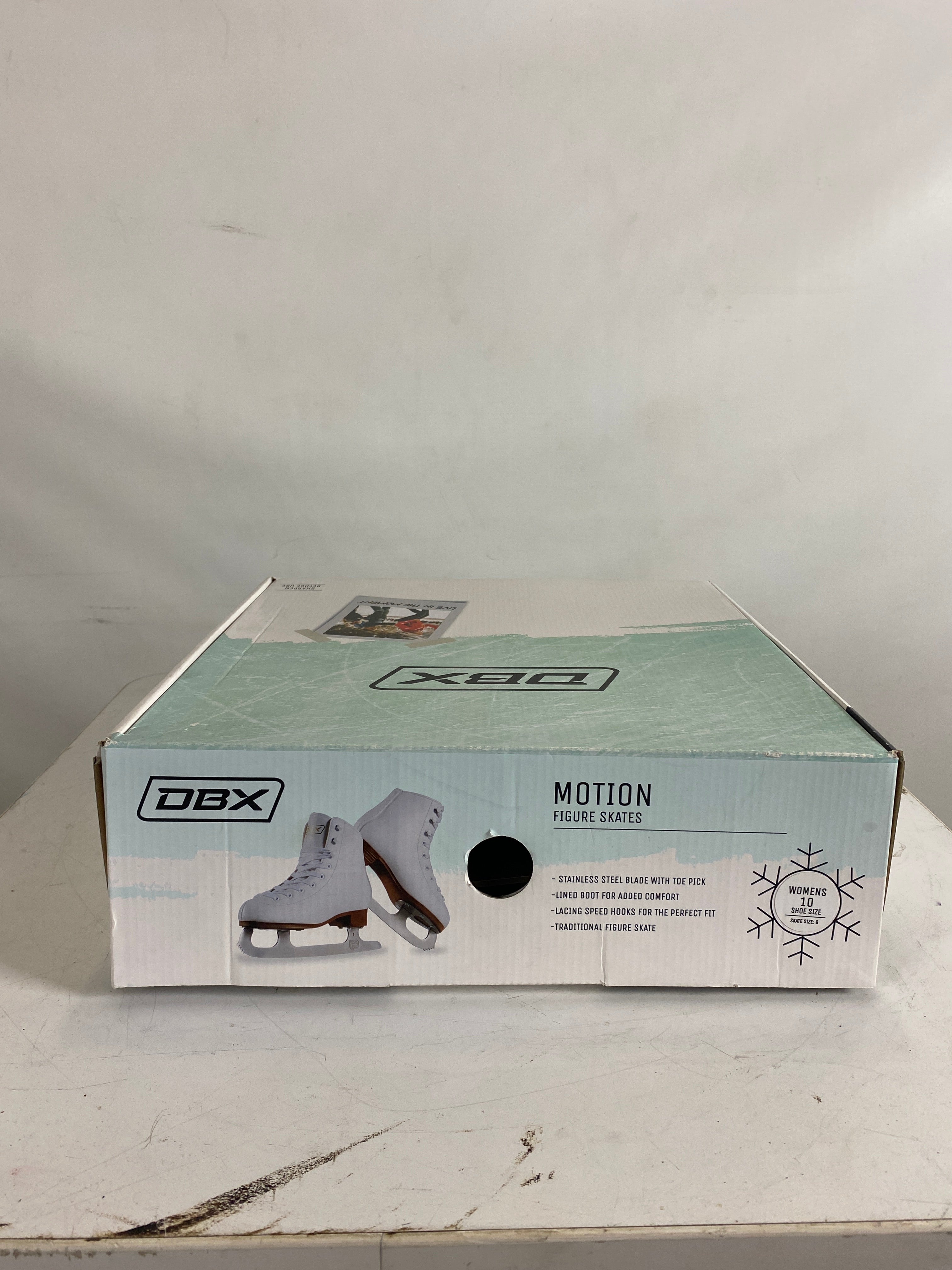 DBX Motion Figure Ice Skates Women's Size 10