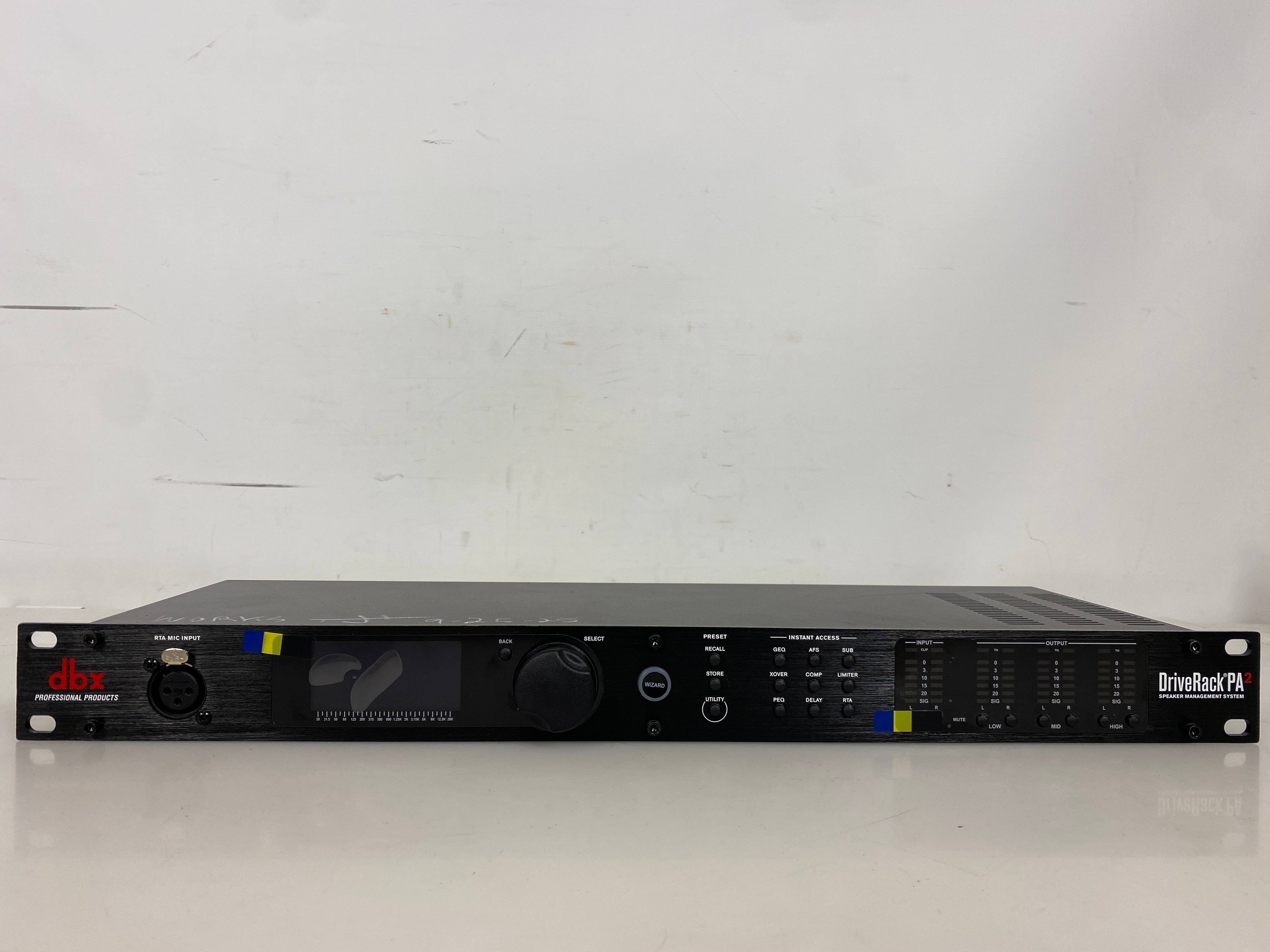 dbx Professional DriveRack PA2 Speaker Management System