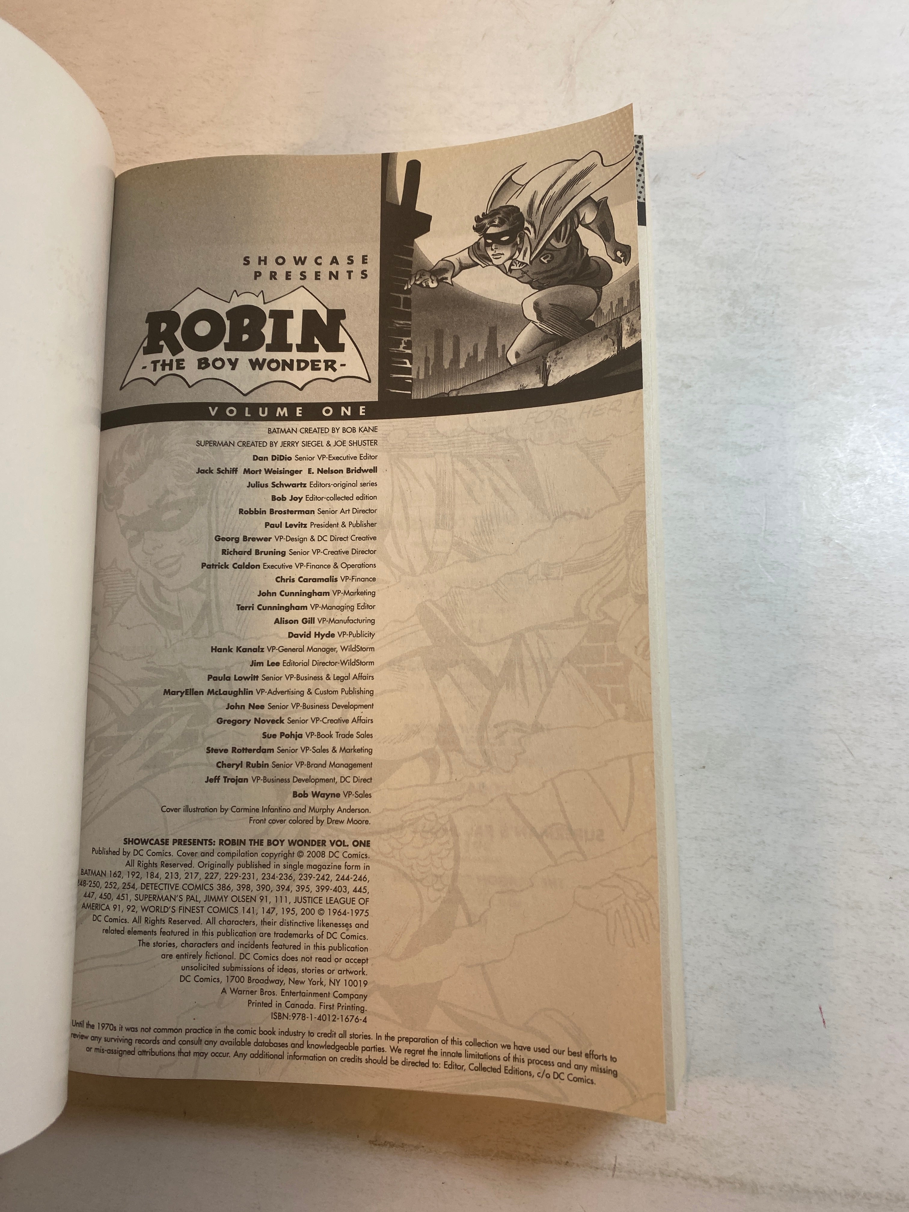 DC Comics Showcase Robin The Boy Wonder 2008