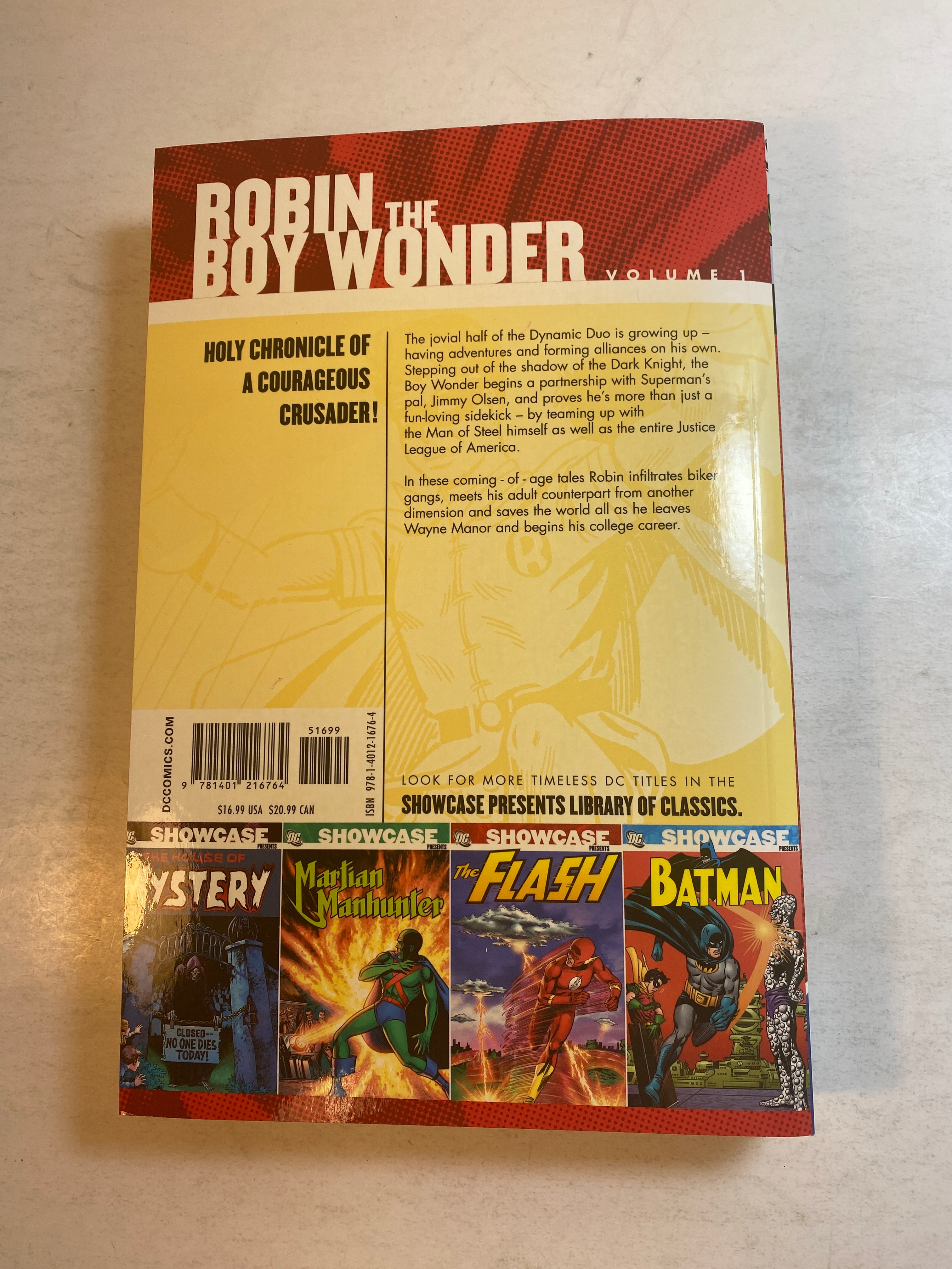 DC Comics Showcase Robin The Boy Wonder 2008