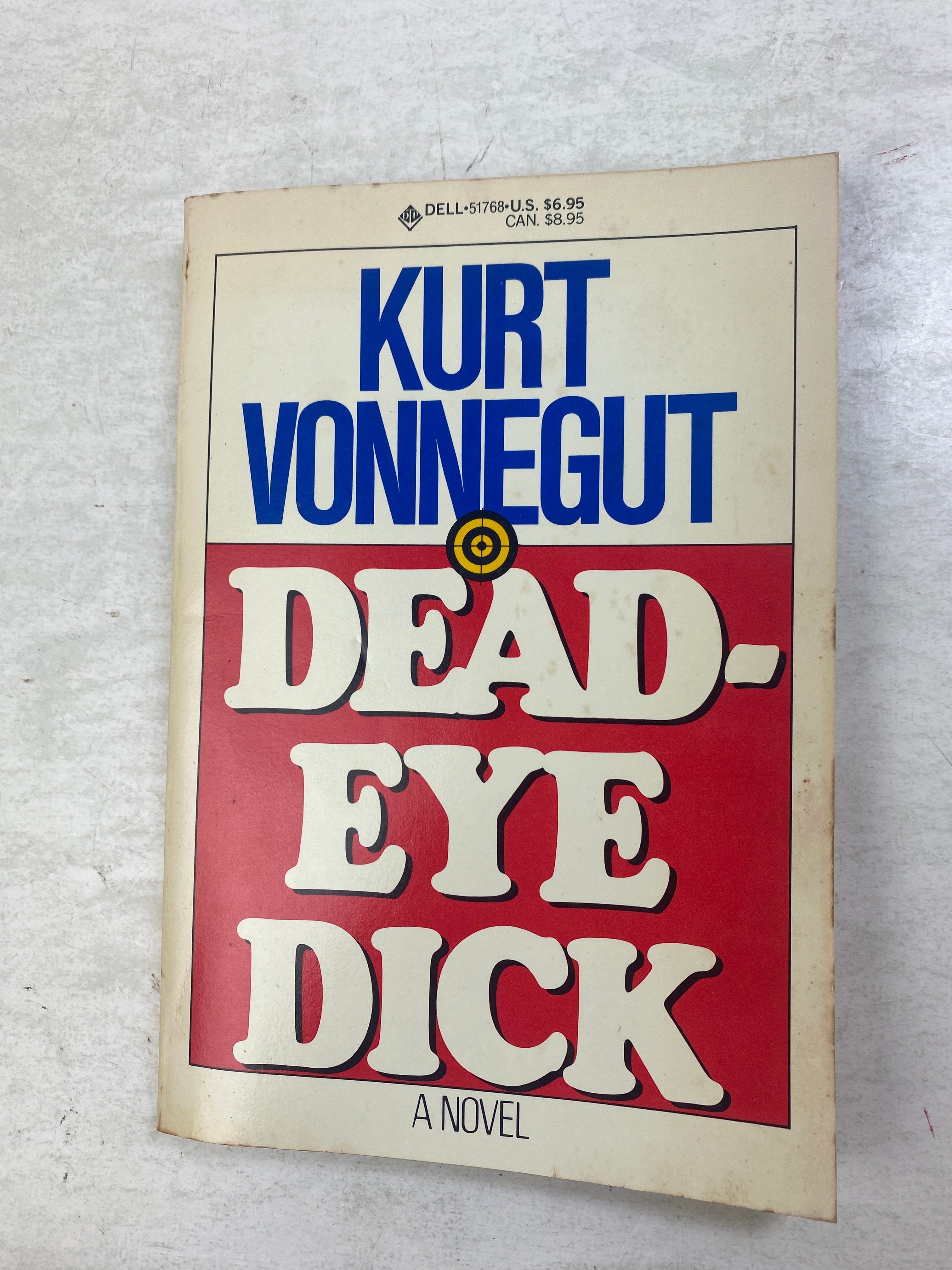 Dead-Eye Dick Kurt Vonnegut paperback 1982
