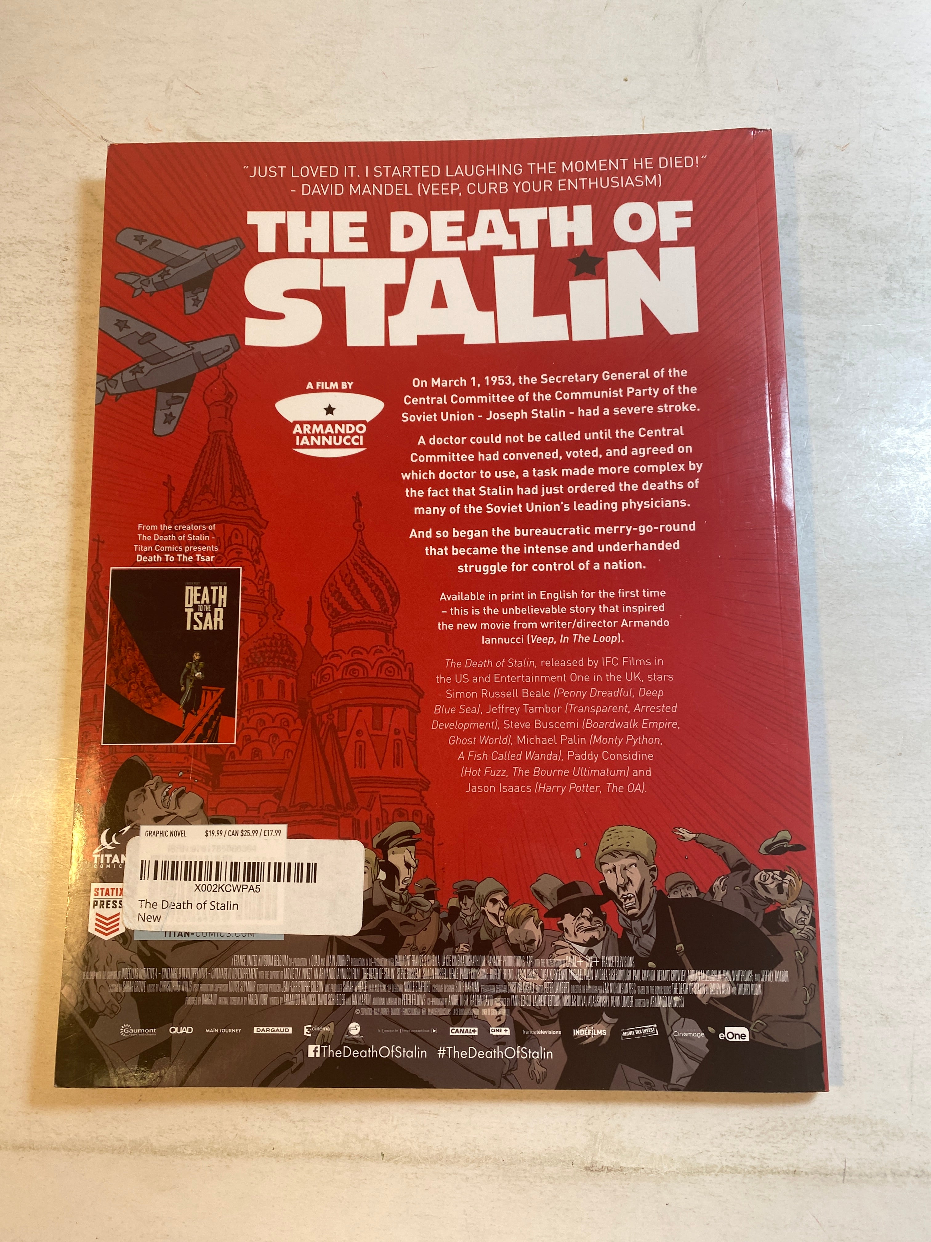 Death of Stalin Graphic Novel SC 2018
